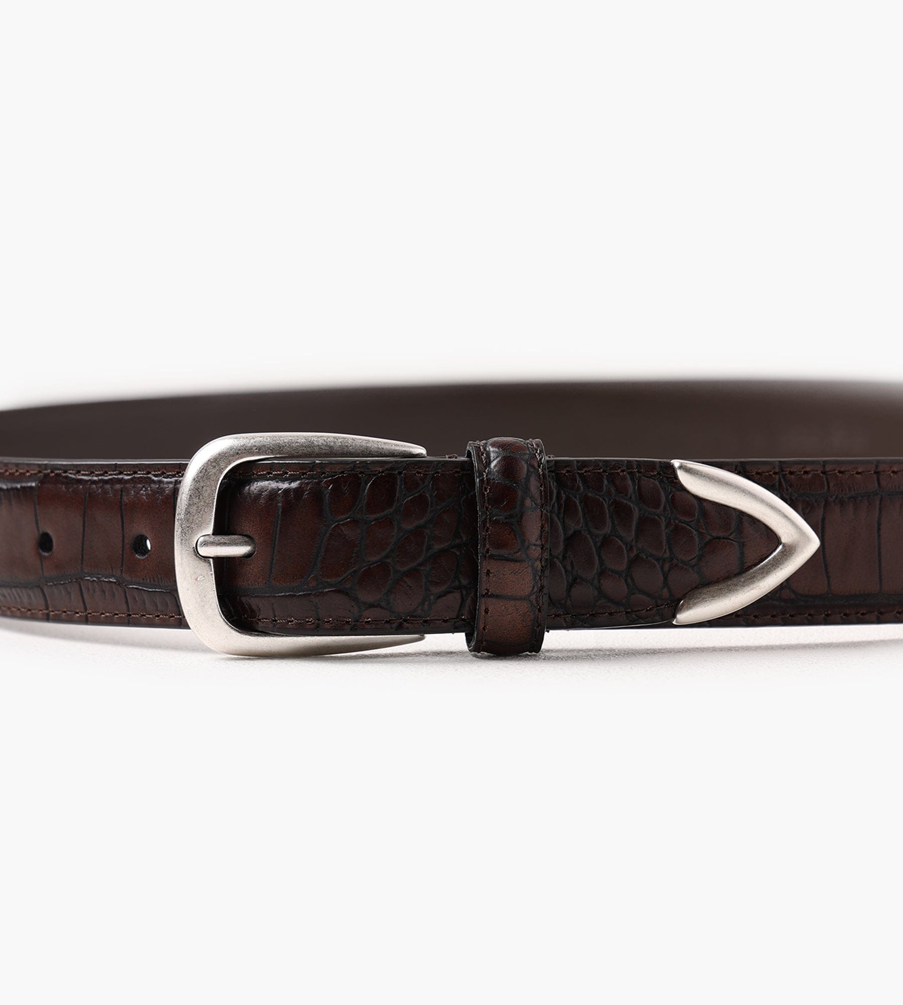 Anderson's Baskèts by Anderson's Belt Brown Croc