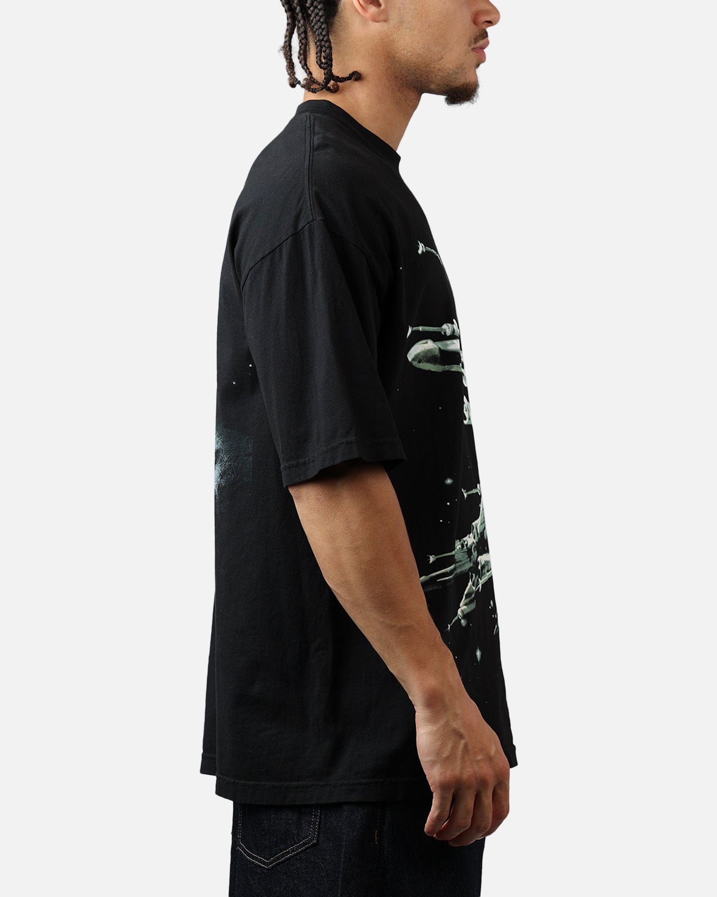 Star Wars Culture Kings x Star Wars LA Galaxy X - Wing T - Shirt Black
