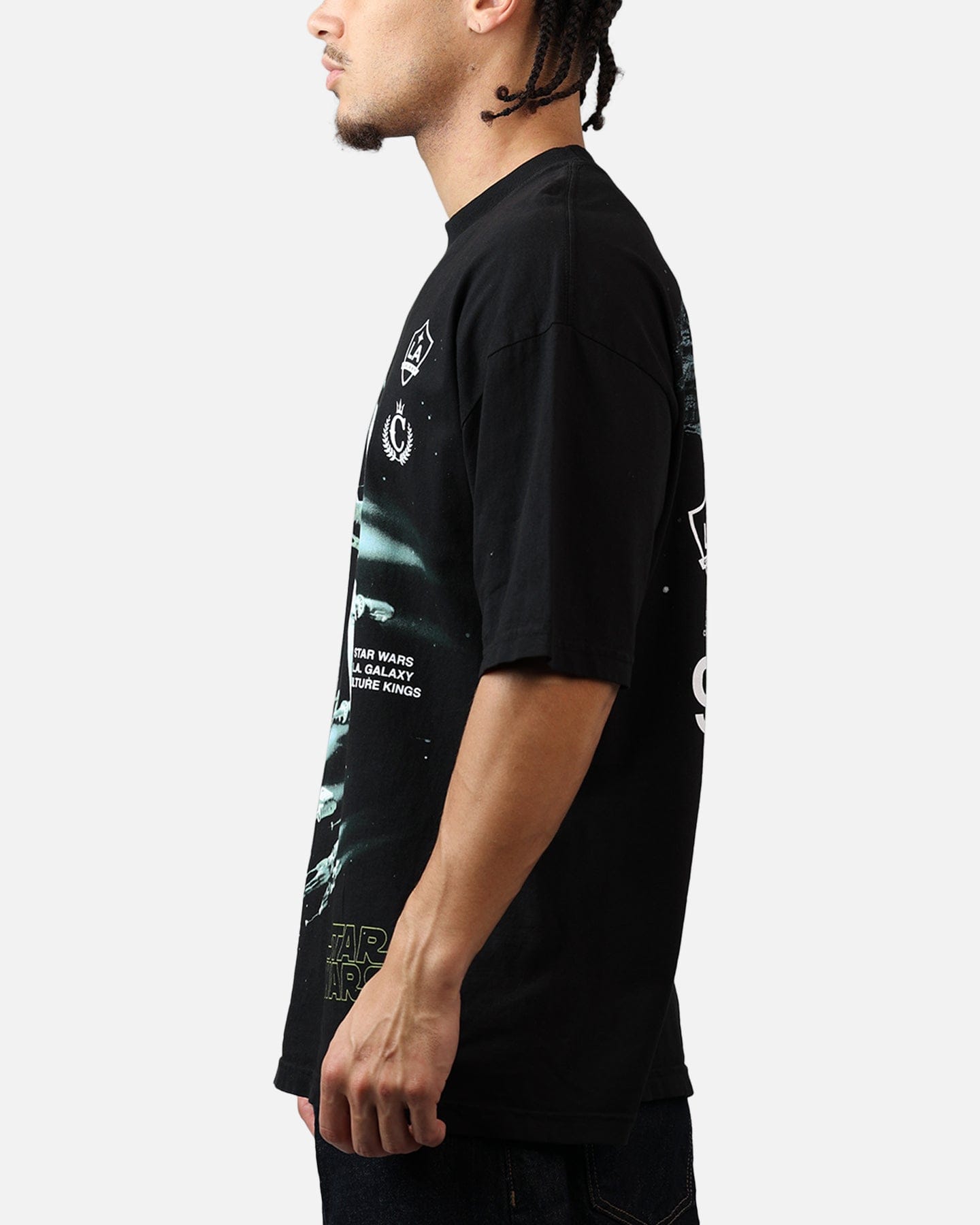 Star Wars Culture Kings x Star Wars LA Galaxy X - Wing T - Shirt Black