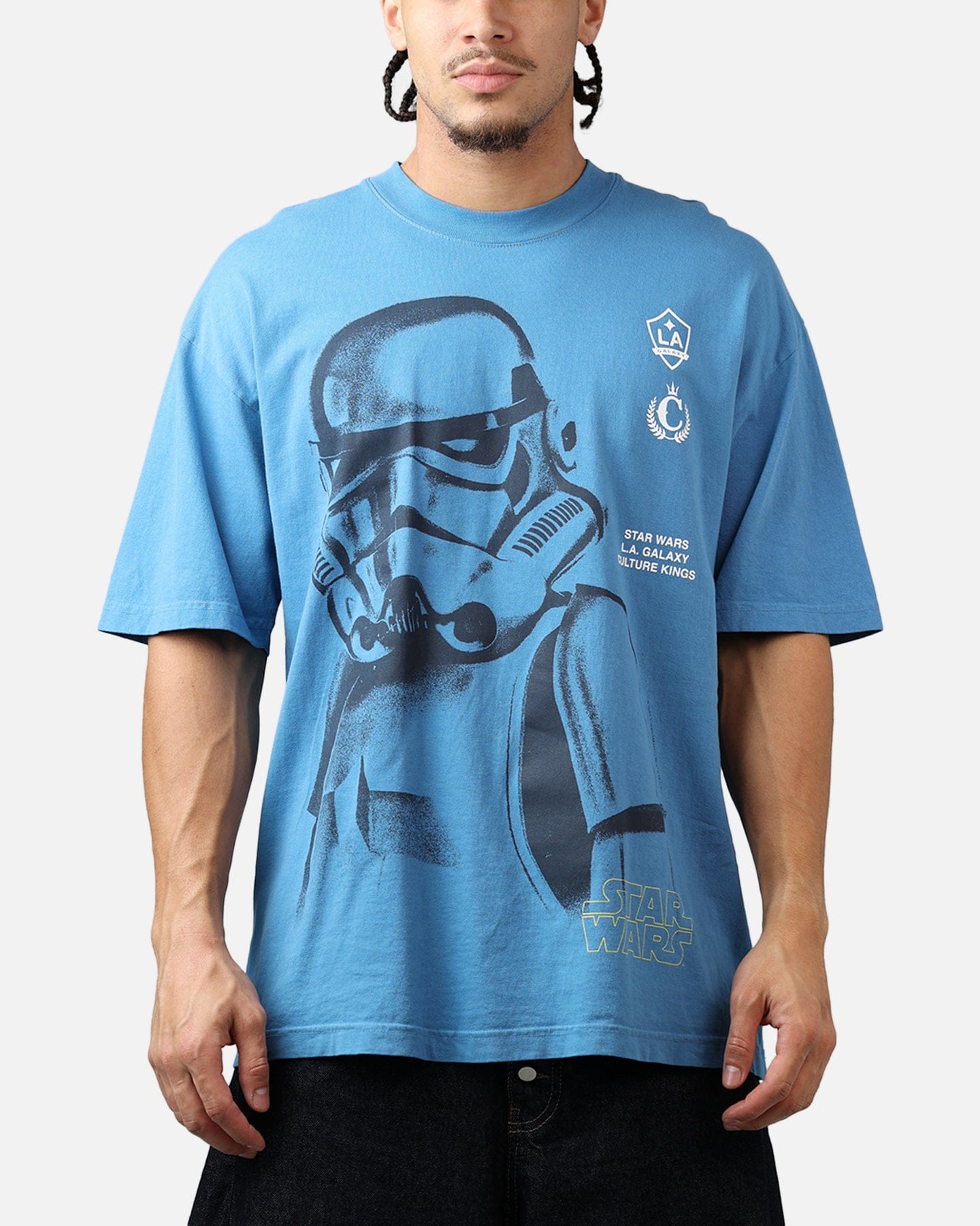 Star Wars Culture Kings x Star Wars LA Galaxy Stormtrooper T - Shirt Blue