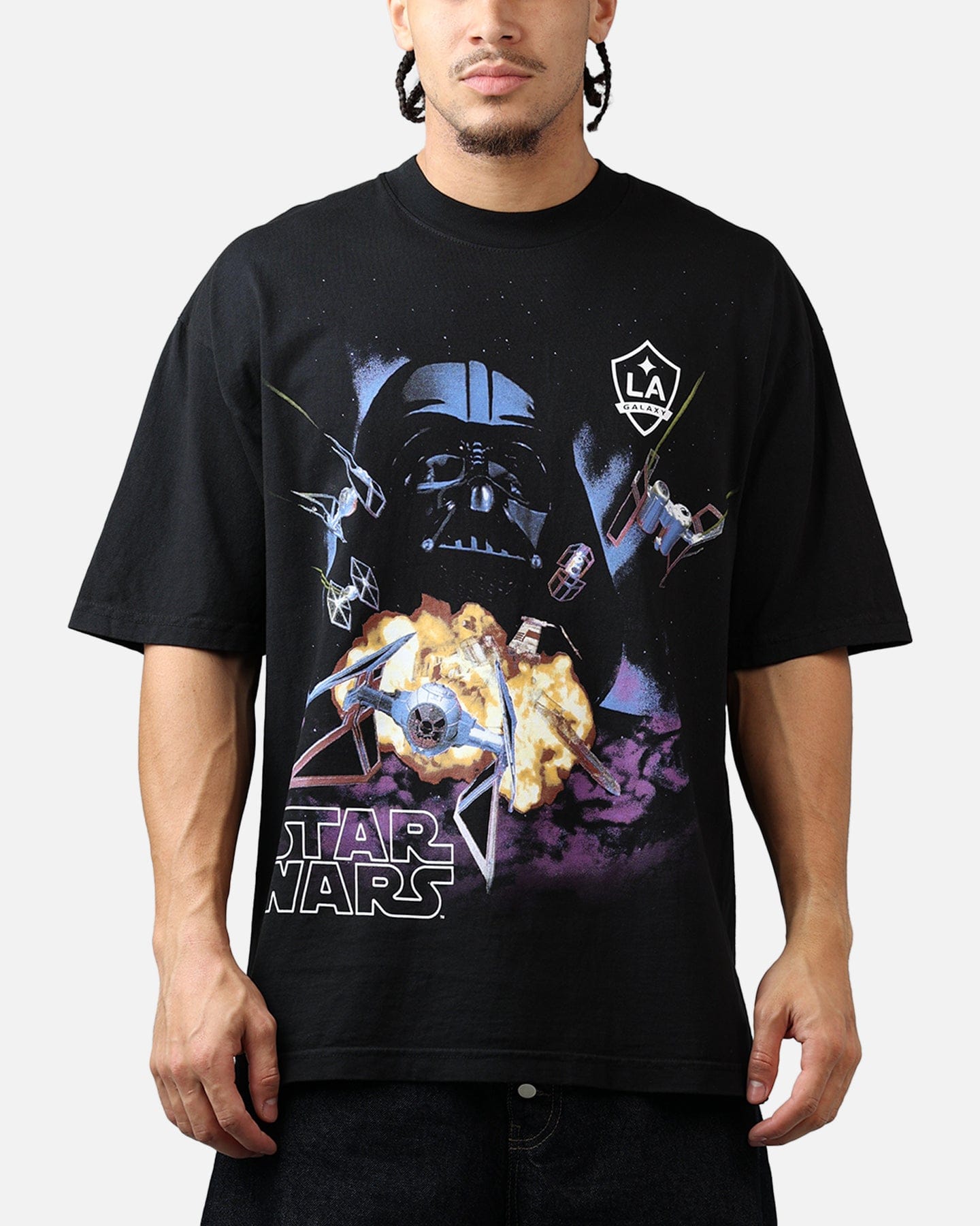 Star Wars Culture Kings x Star Wars LA Galaxy Jersey T - Shirt Black