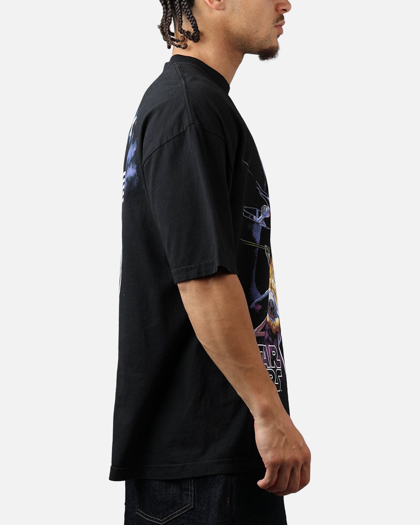 Star Wars Culture Kings x Star Wars LA Galaxy Jersey T - Shirt Black