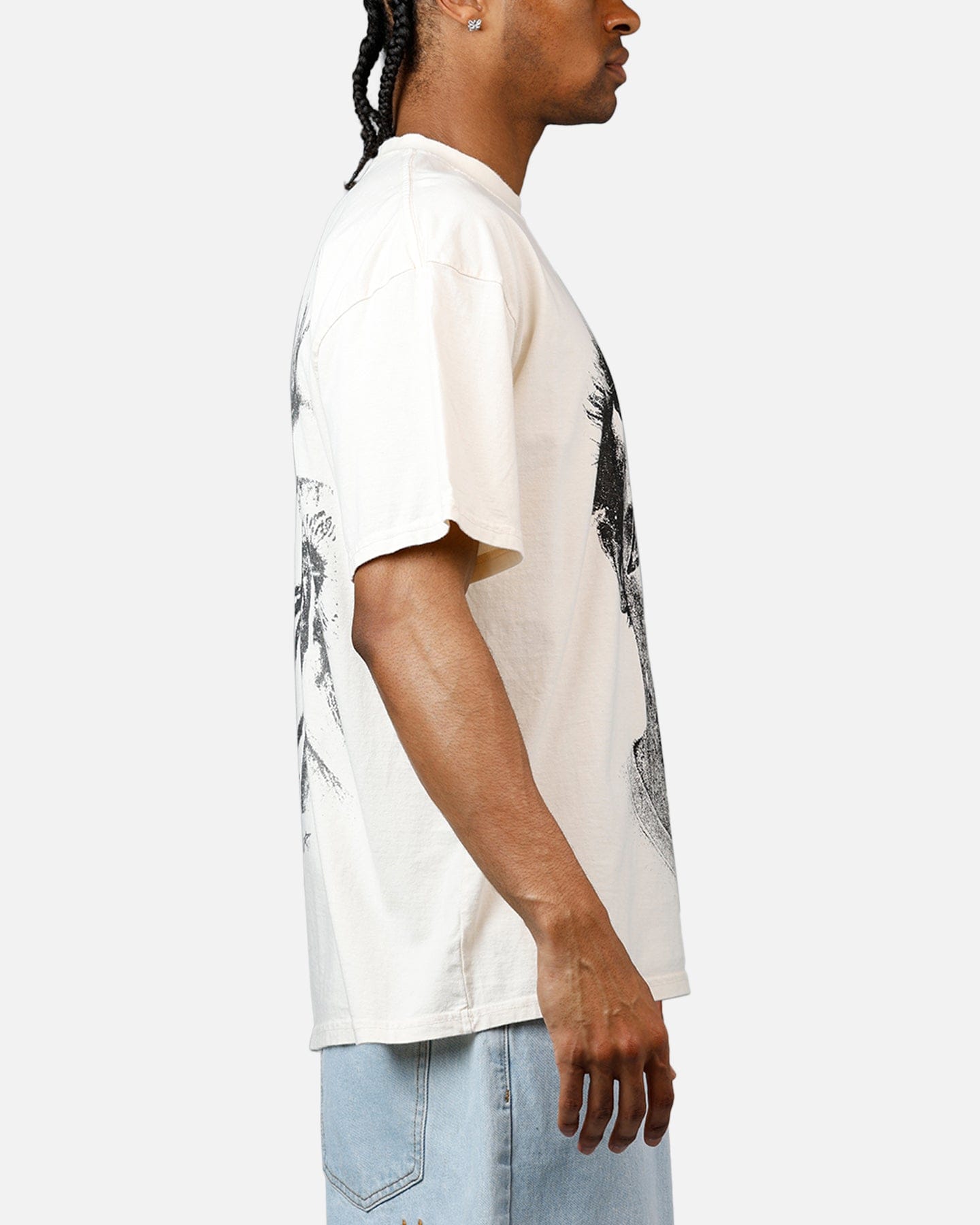 Loiter Born Again T - Shirt Off White