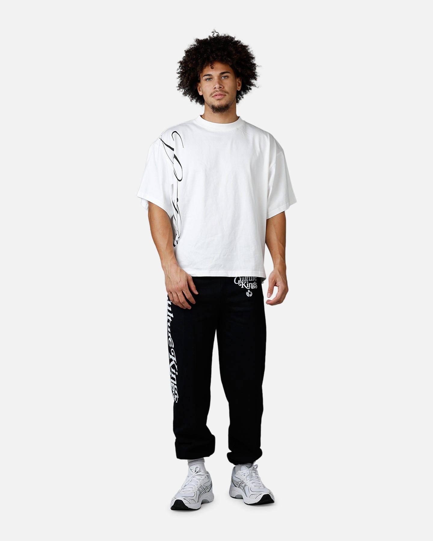 Culture KINGS CK Puff Sweatpants Black