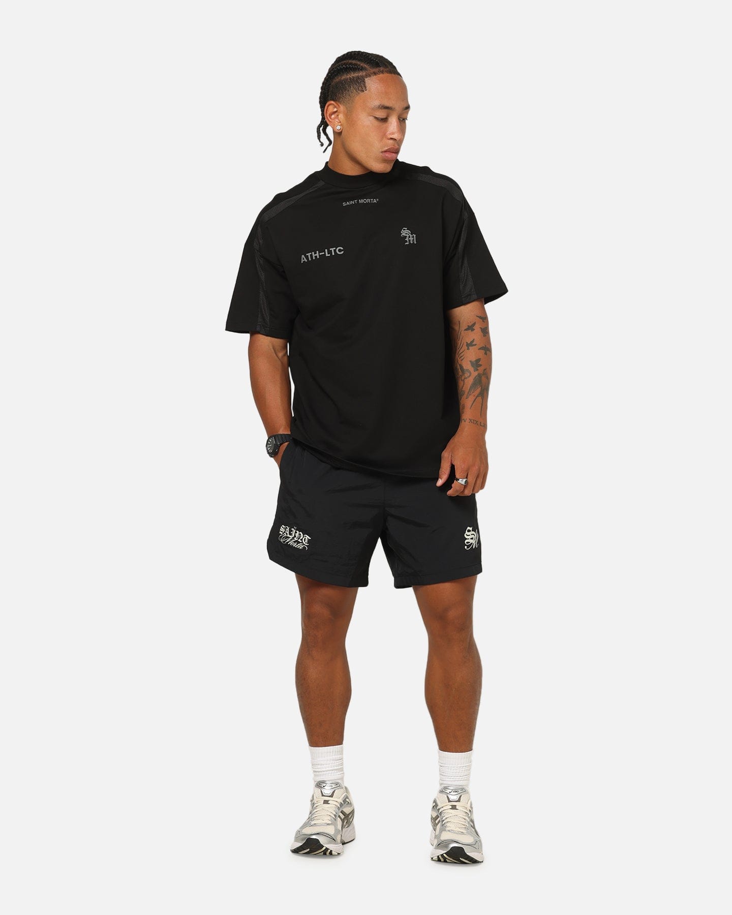 Saint Morta Athltc Recon T - Shirt Black