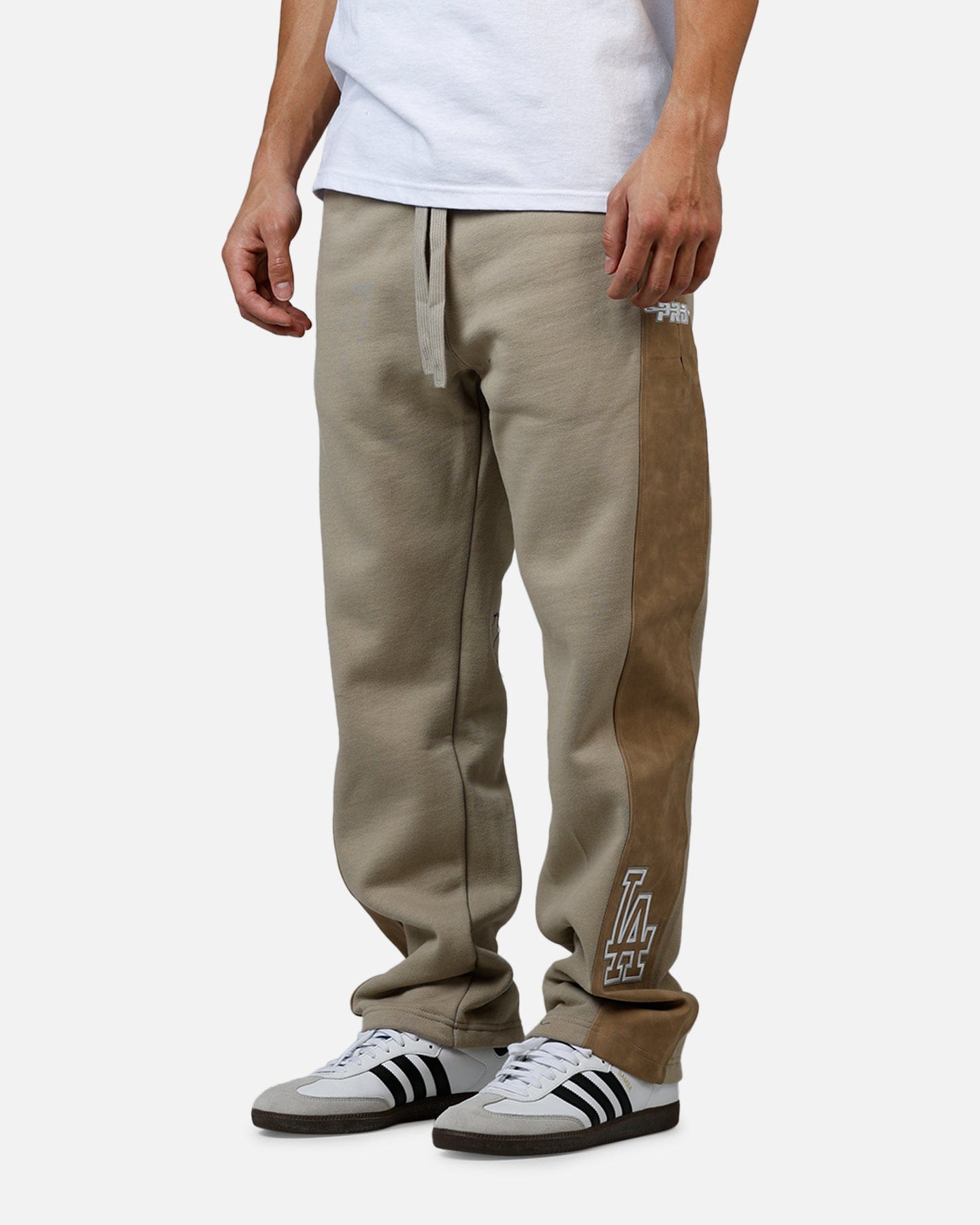 PRO Standard Los Angeles Dodgers Panel Sweatpants Tan