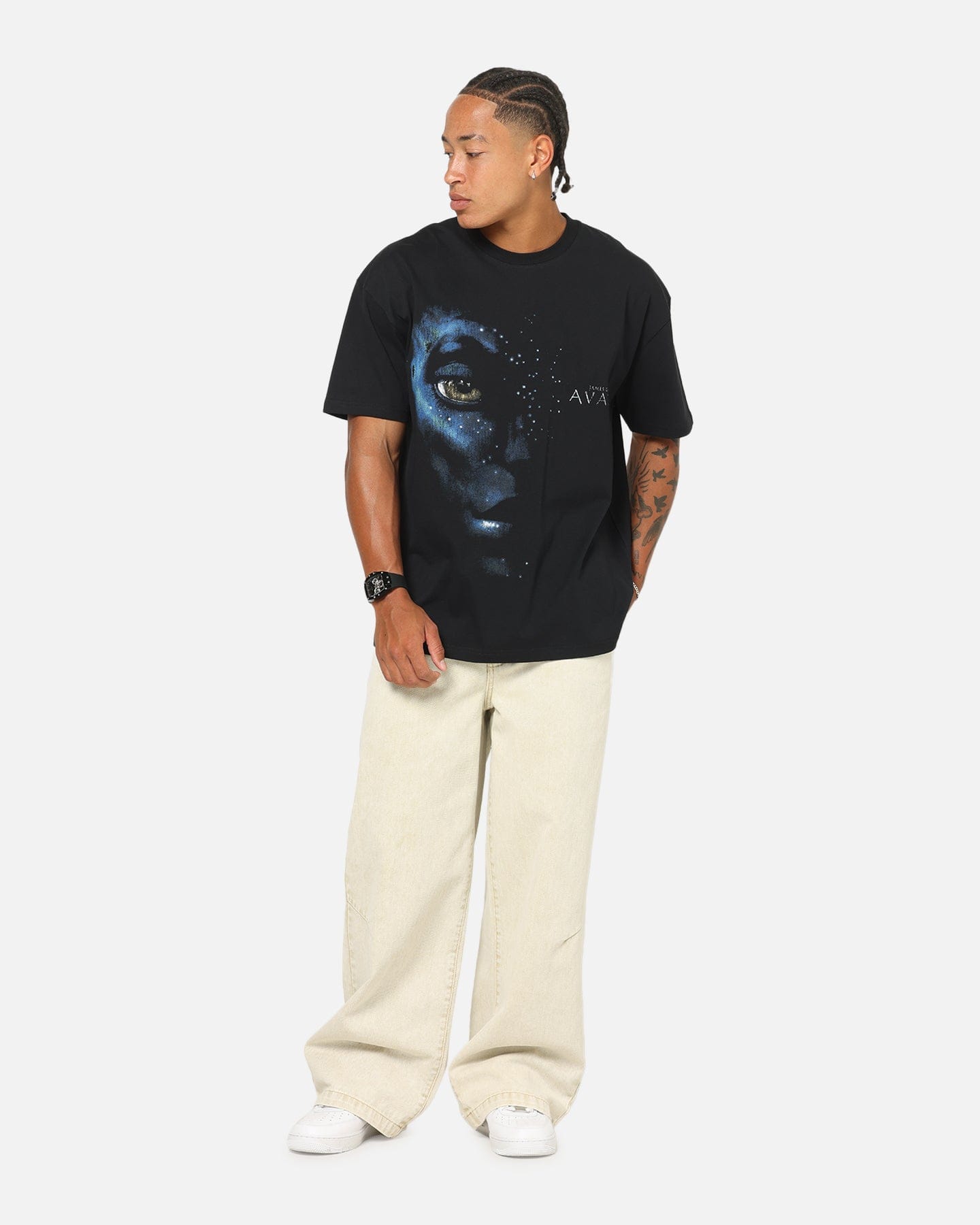 73studio x Avatar Avatar Heavy T - Shirt Black
