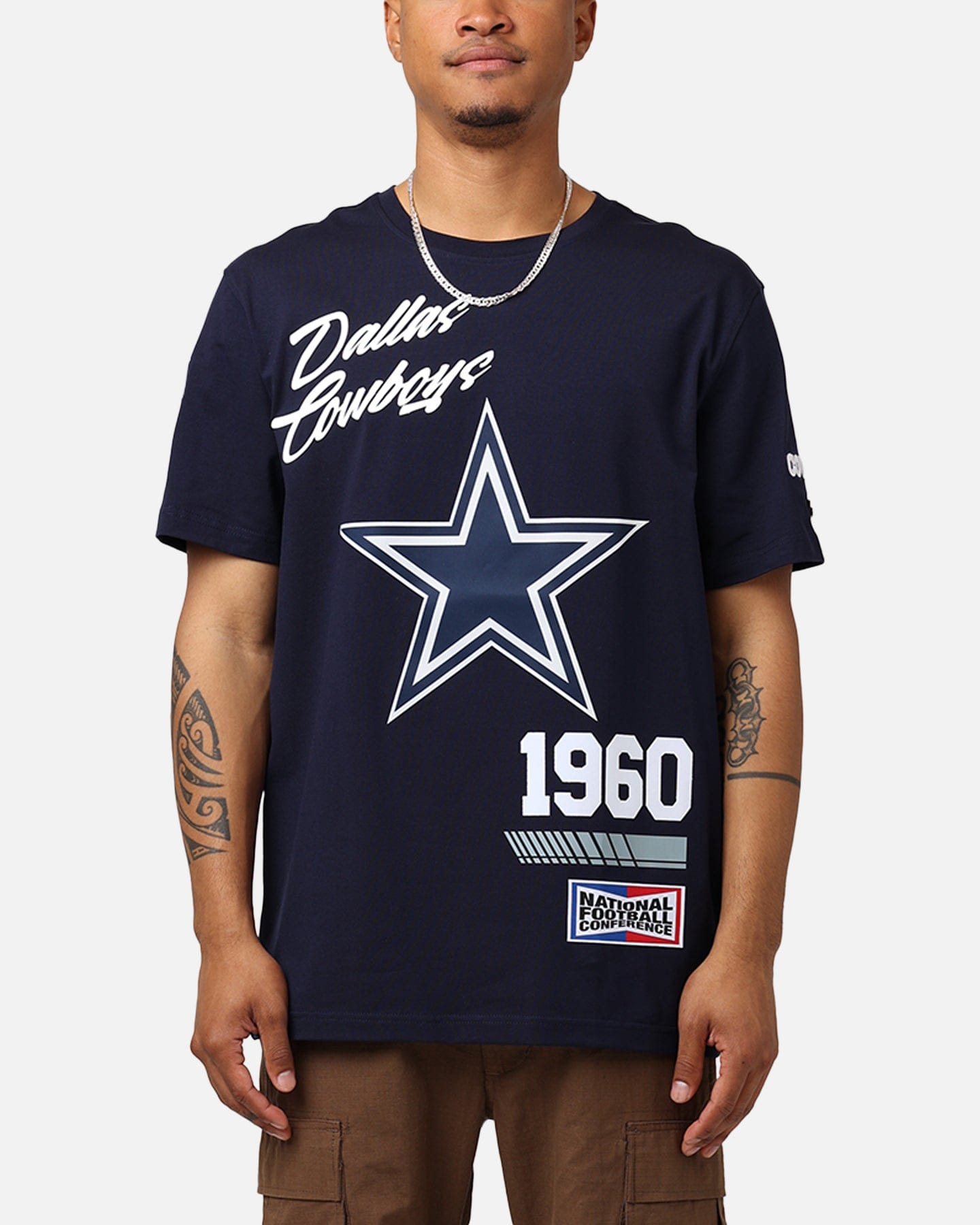 PRO Standard Dallas Cowboys Fast Lane SJ T - Shirt Midnight Navy