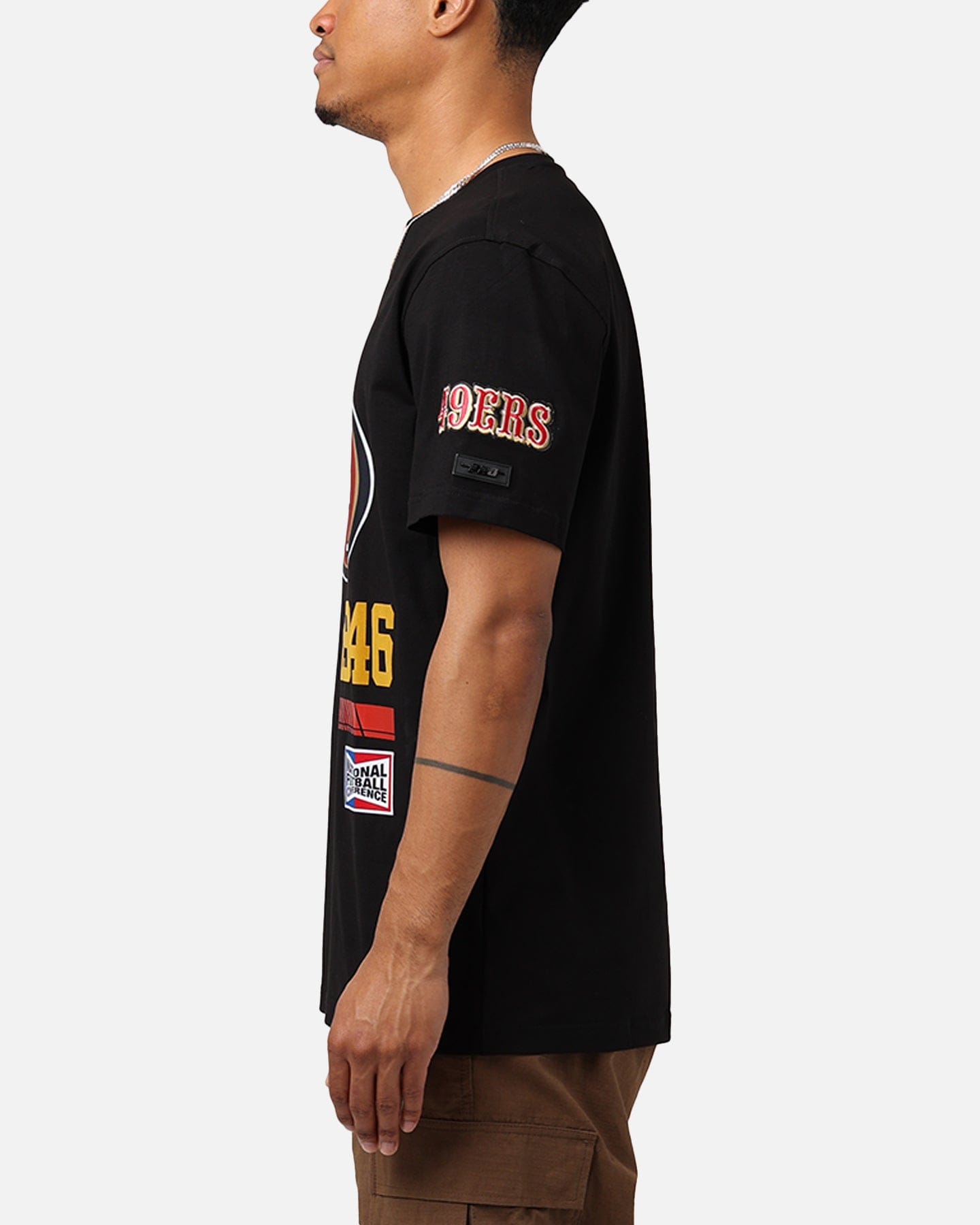 PRO Standard San Francisco 49ers Fast Lane SJ T - Shirt Black