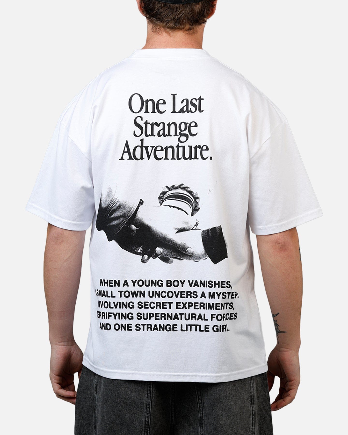 73studio x Stranger Things One Last Adventure T - Shirt White
