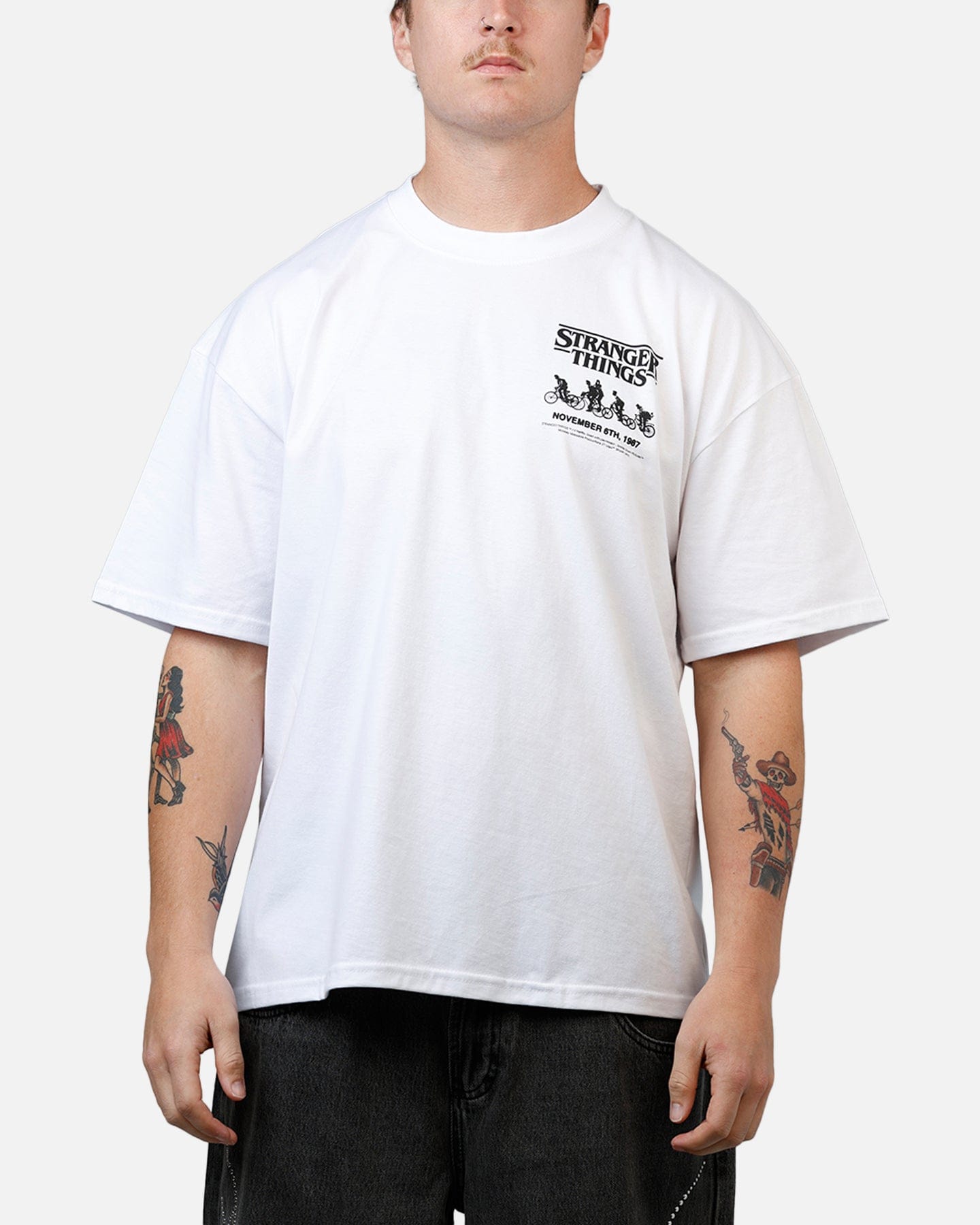 73studio x Stranger Things One Last Adventure T - Shirt White