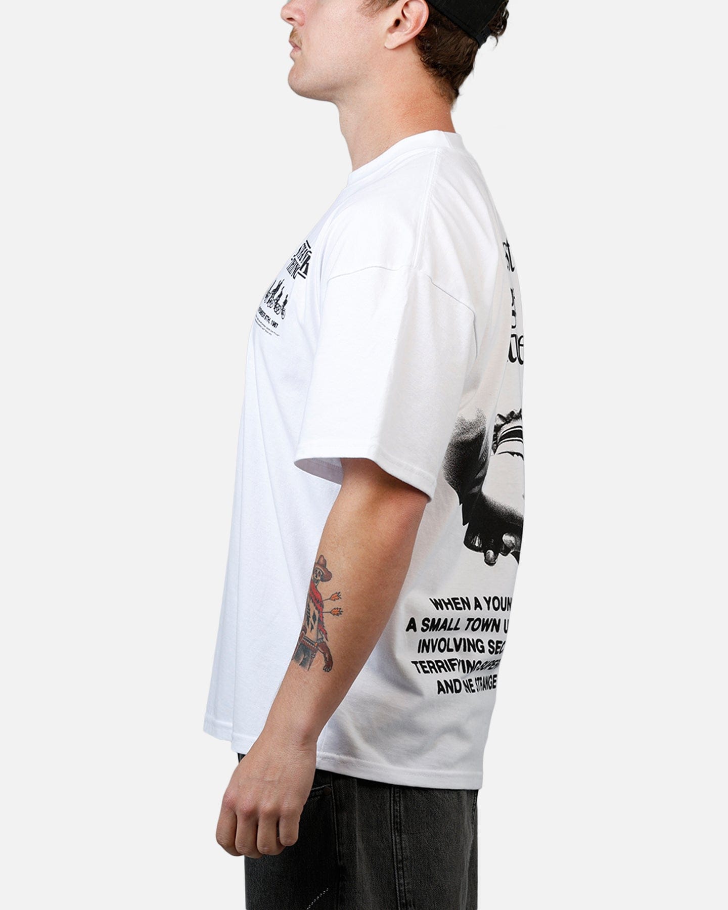 73studio x Stranger Things One Last Adventure T - Shirt White