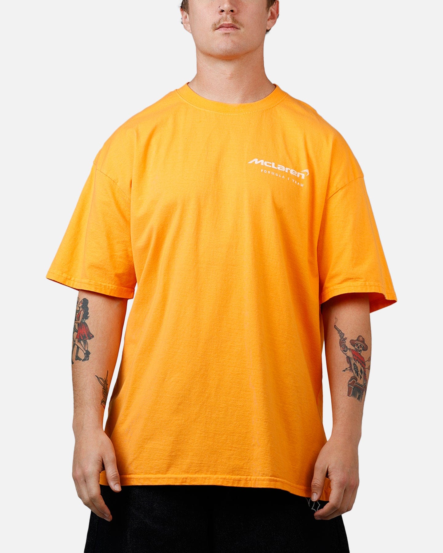 Oscar Culture Kings x McLaren F1 Oscar & Lando T - Shirt Orange