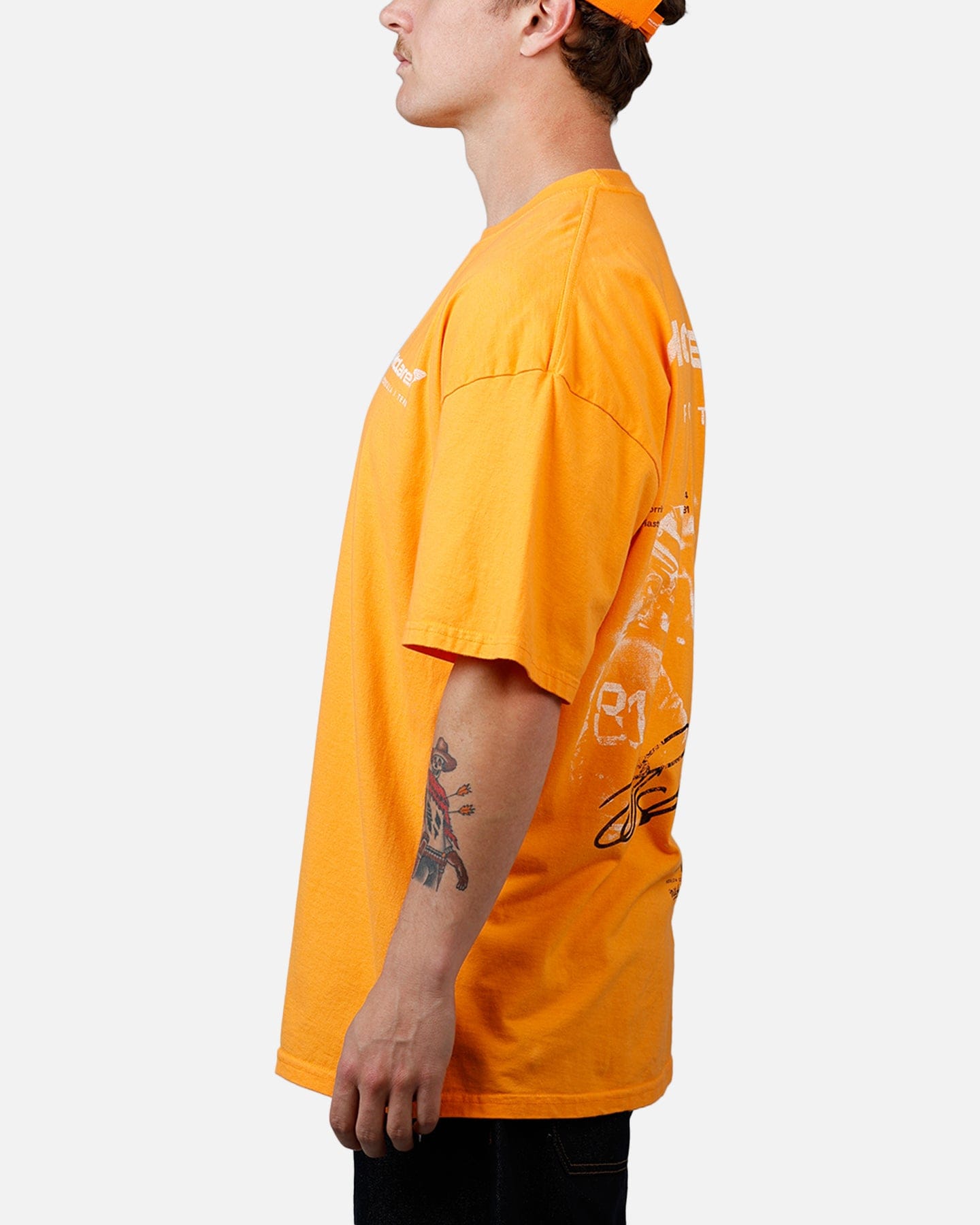 Oscar Culture Kings x McLaren F1 Oscar & Lando T - Shirt Orange