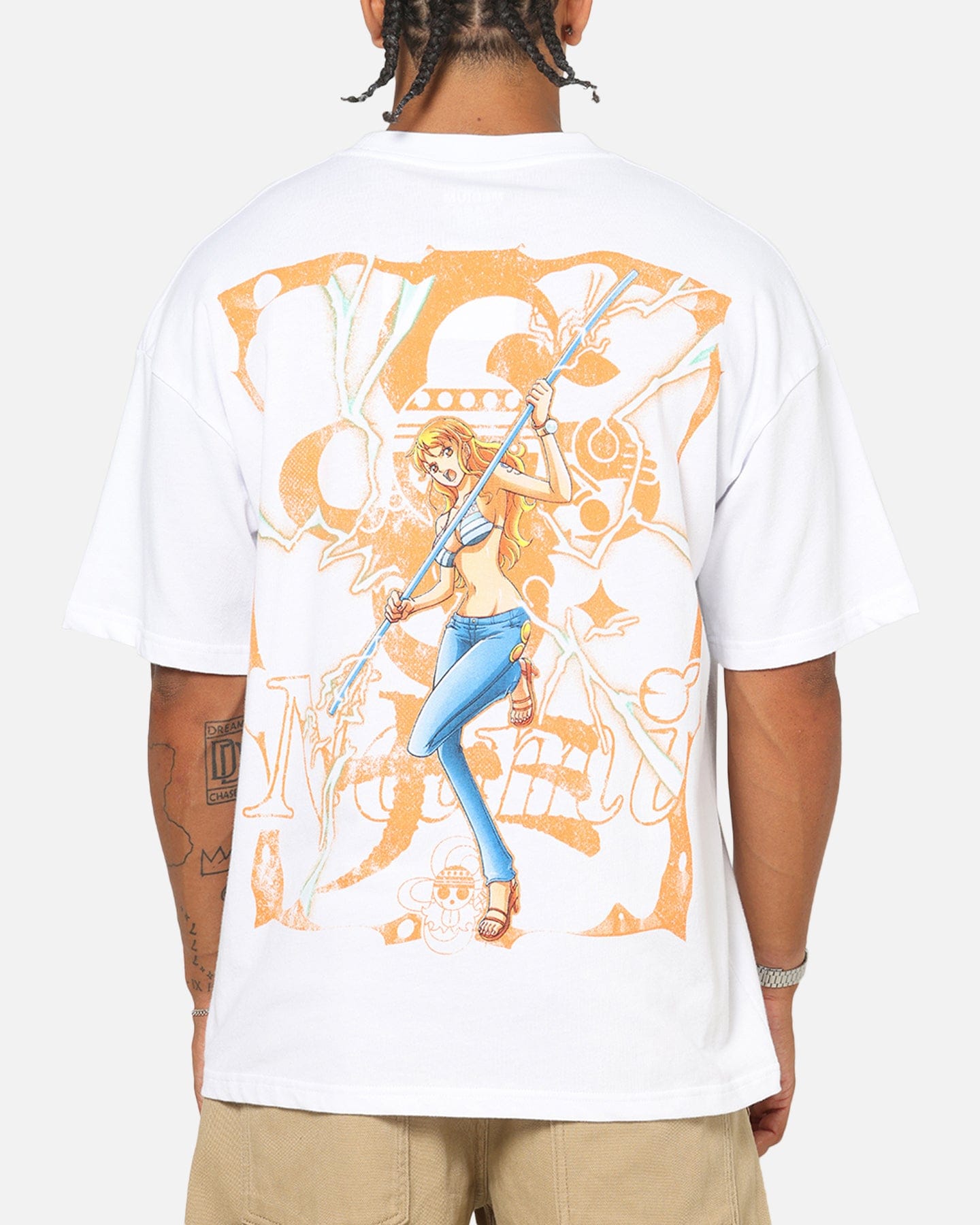 73studio x One Piece Nami Vintage T - Shirt White