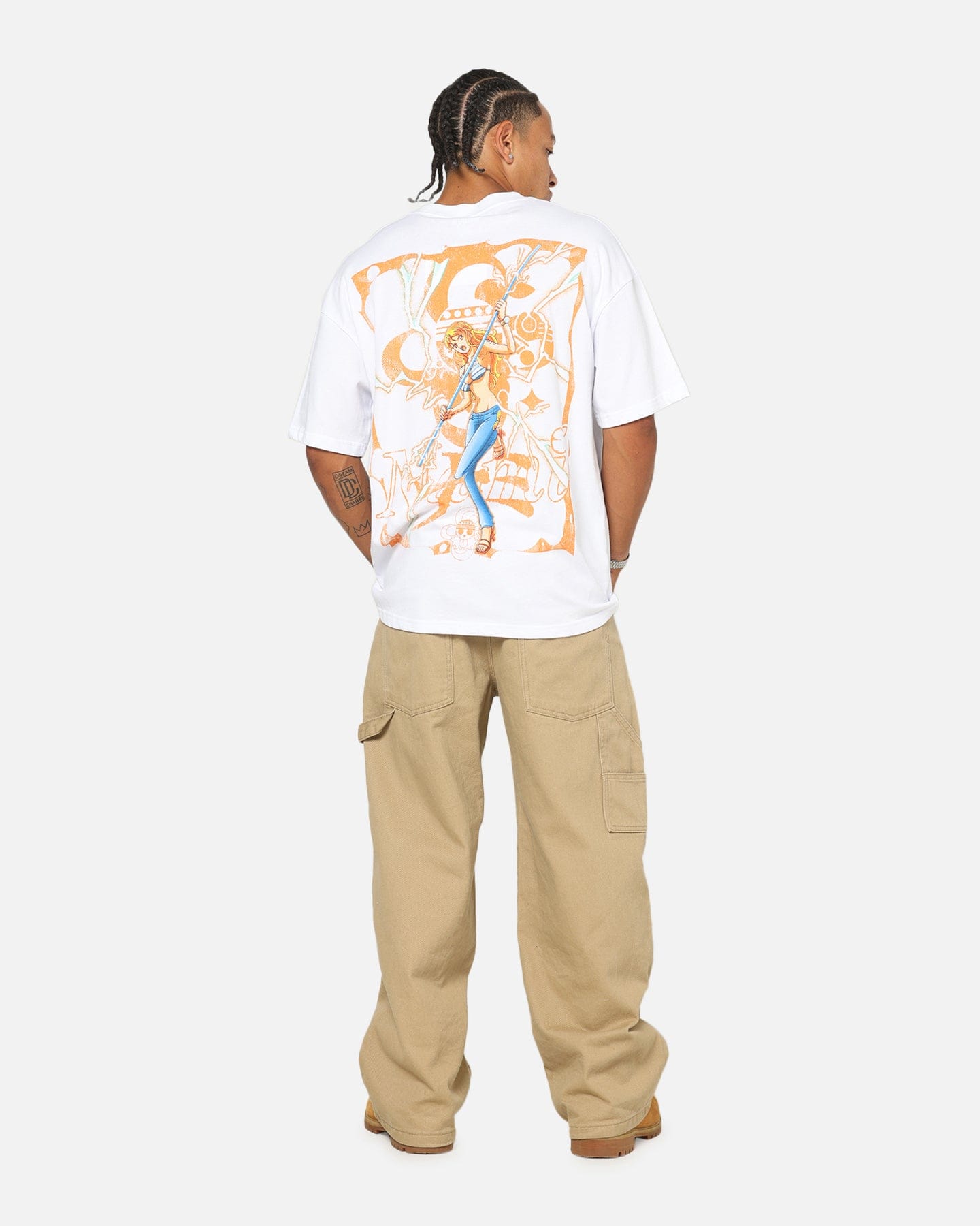 73studio x One Piece Nami Vintage T - Shirt White