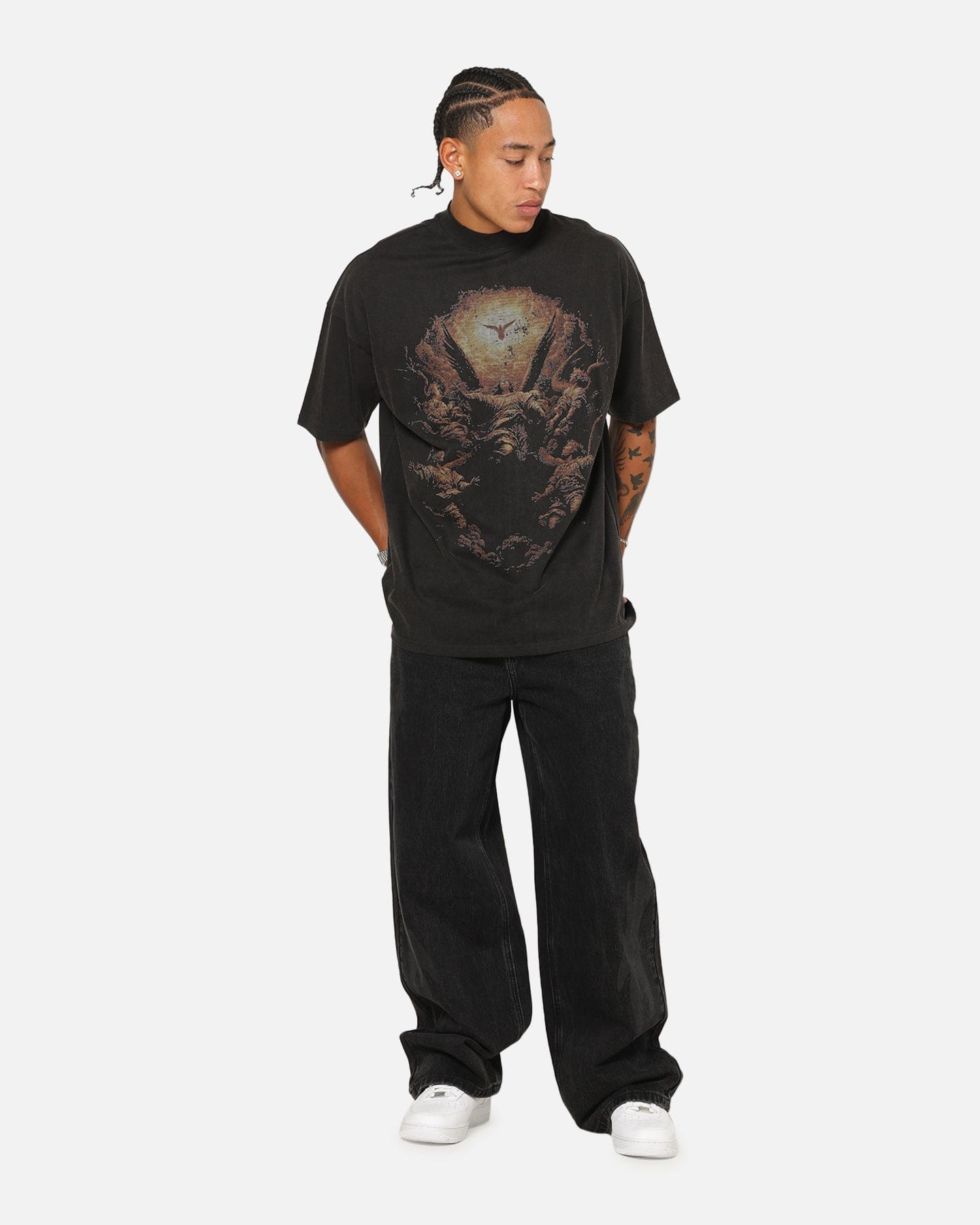 Saint Morta Rapture T - Shirt Vintage Black