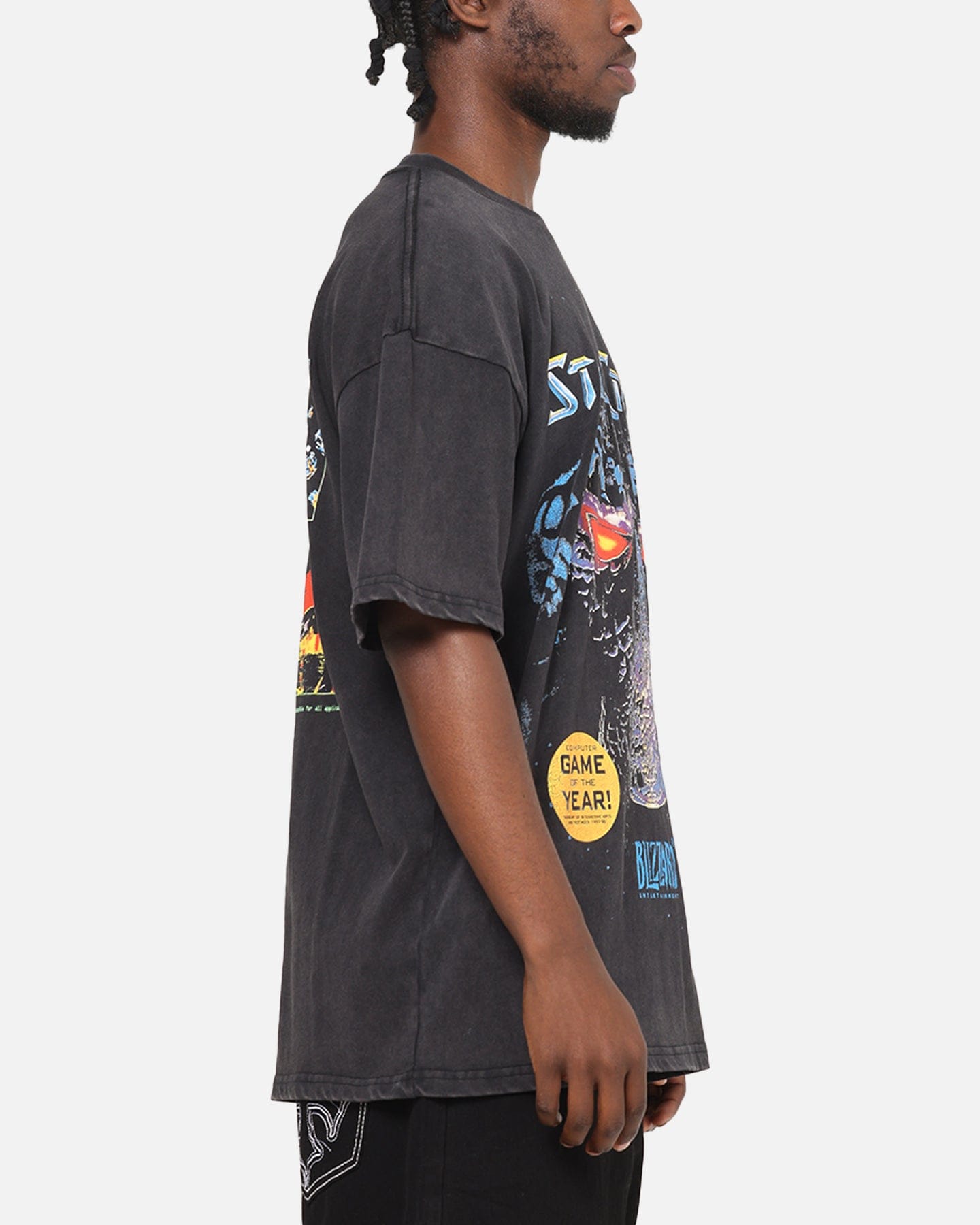 73studio x Starcraft Vintage T - Shirt Off Black