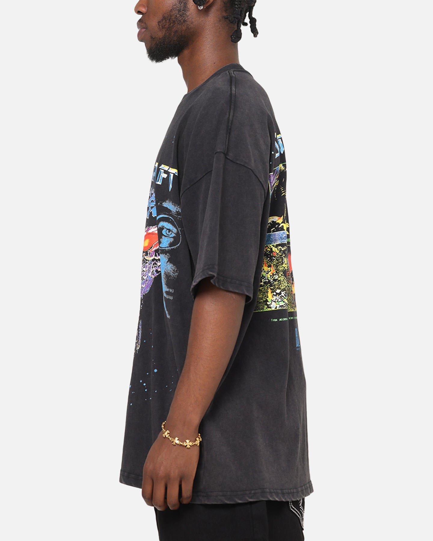 73studio x Starcraft Vintage T - Shirt Off Black
