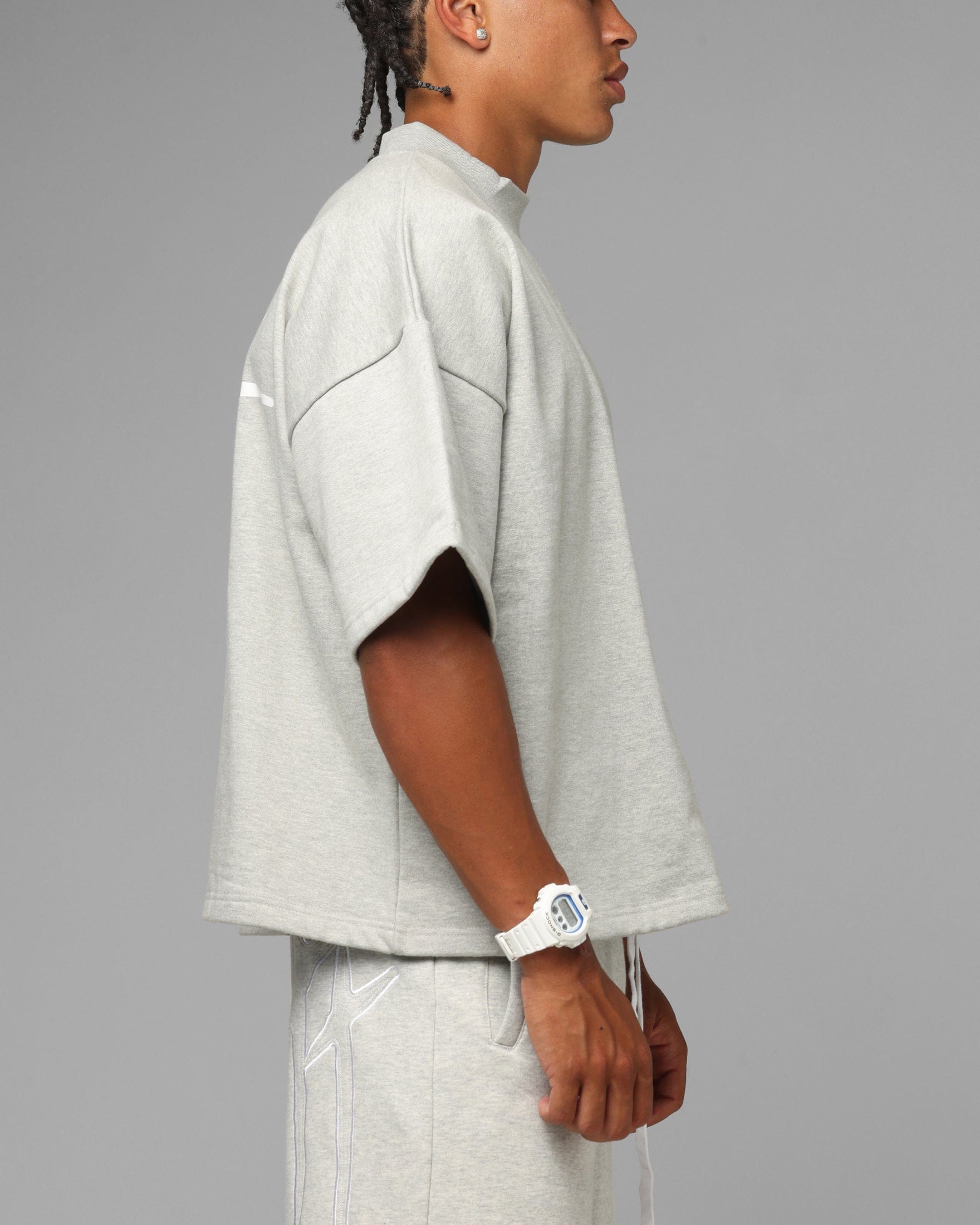 Loiter Ultra Hybrid Premium T - Shirt Grey
