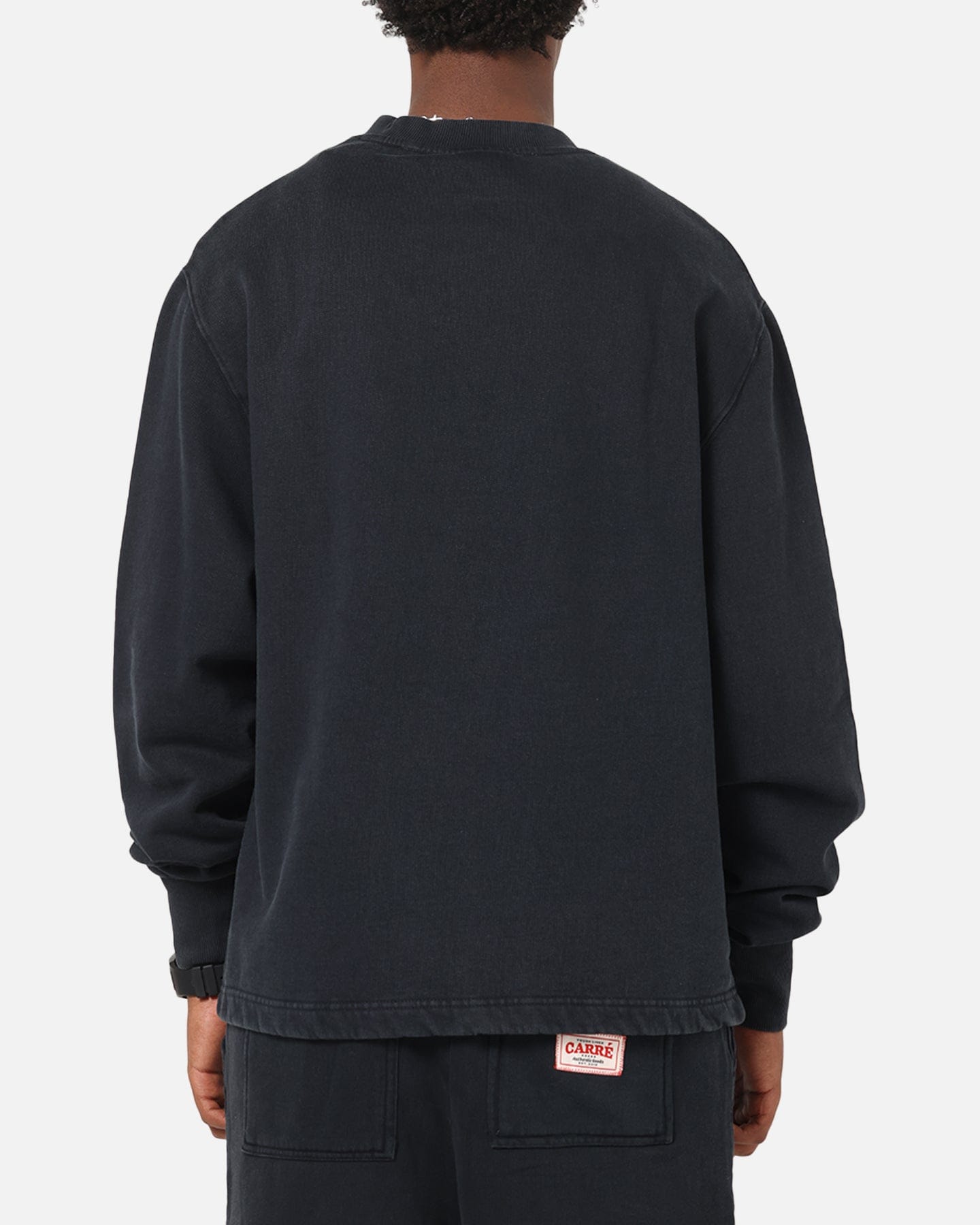 Carre Rivet Crewneck Charcoal