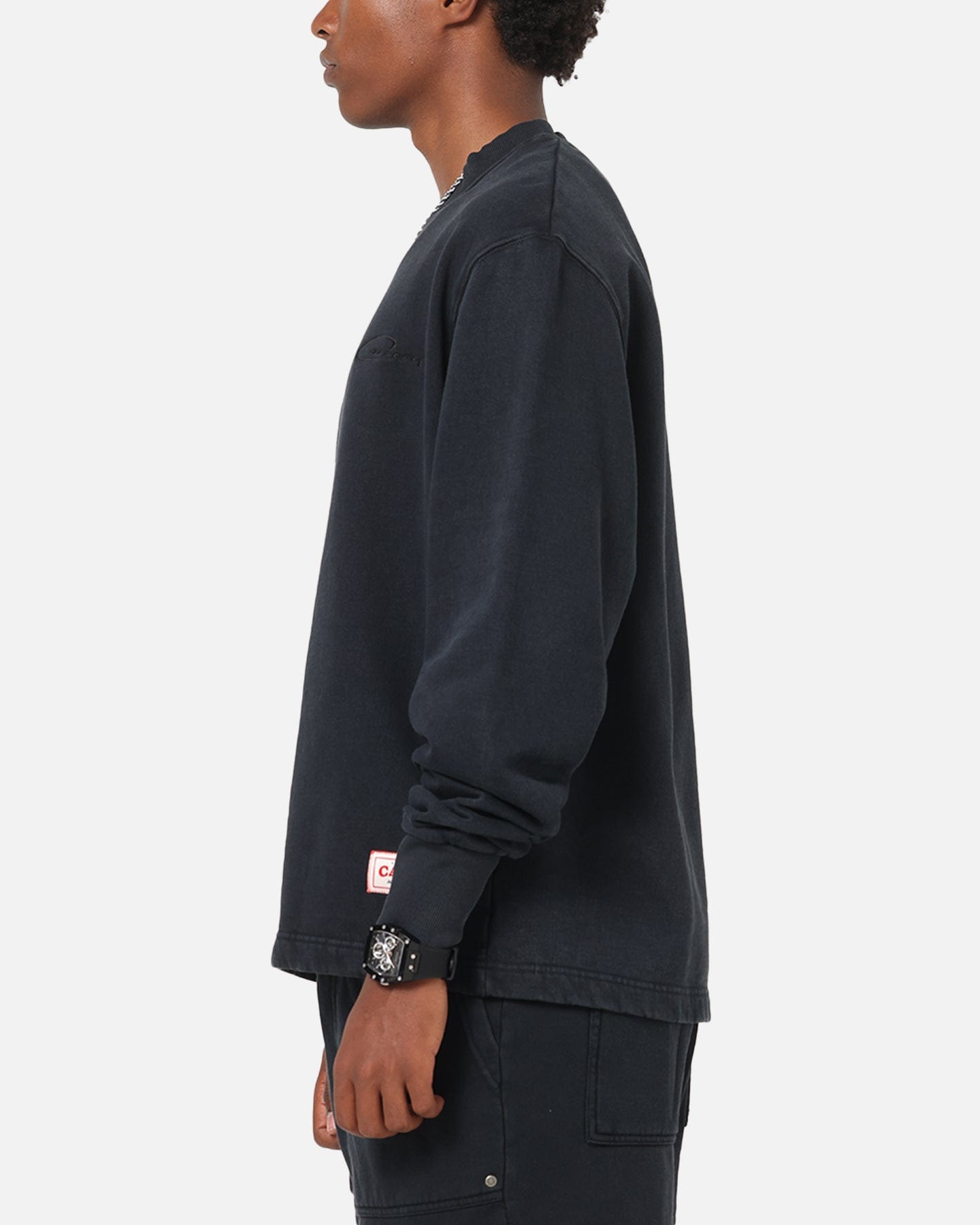 Carre Rivet Crewneck Charcoal