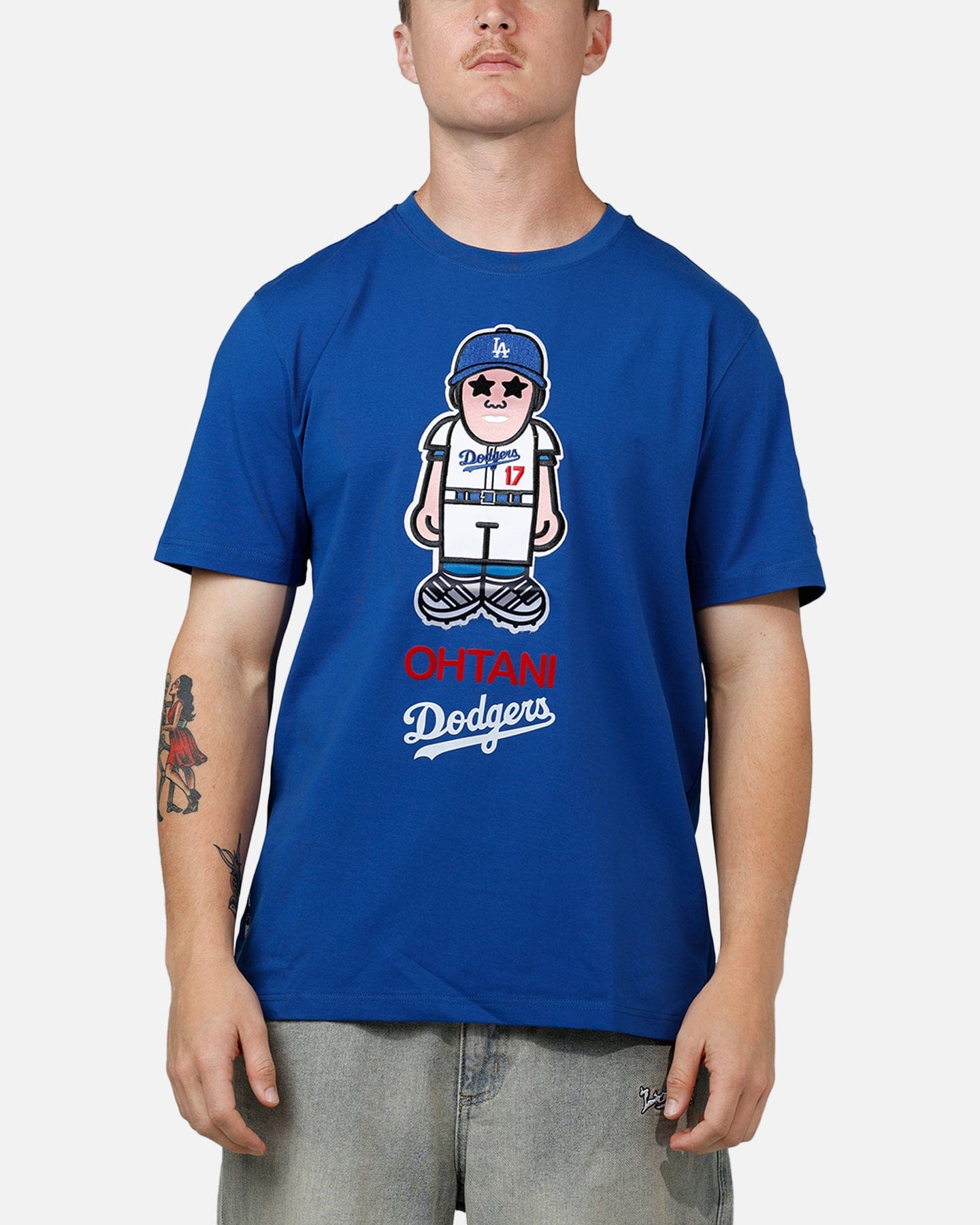 PRO Standard Los Angeles Dodgers Shohei Ohtani Avatar T - Shirt Blue