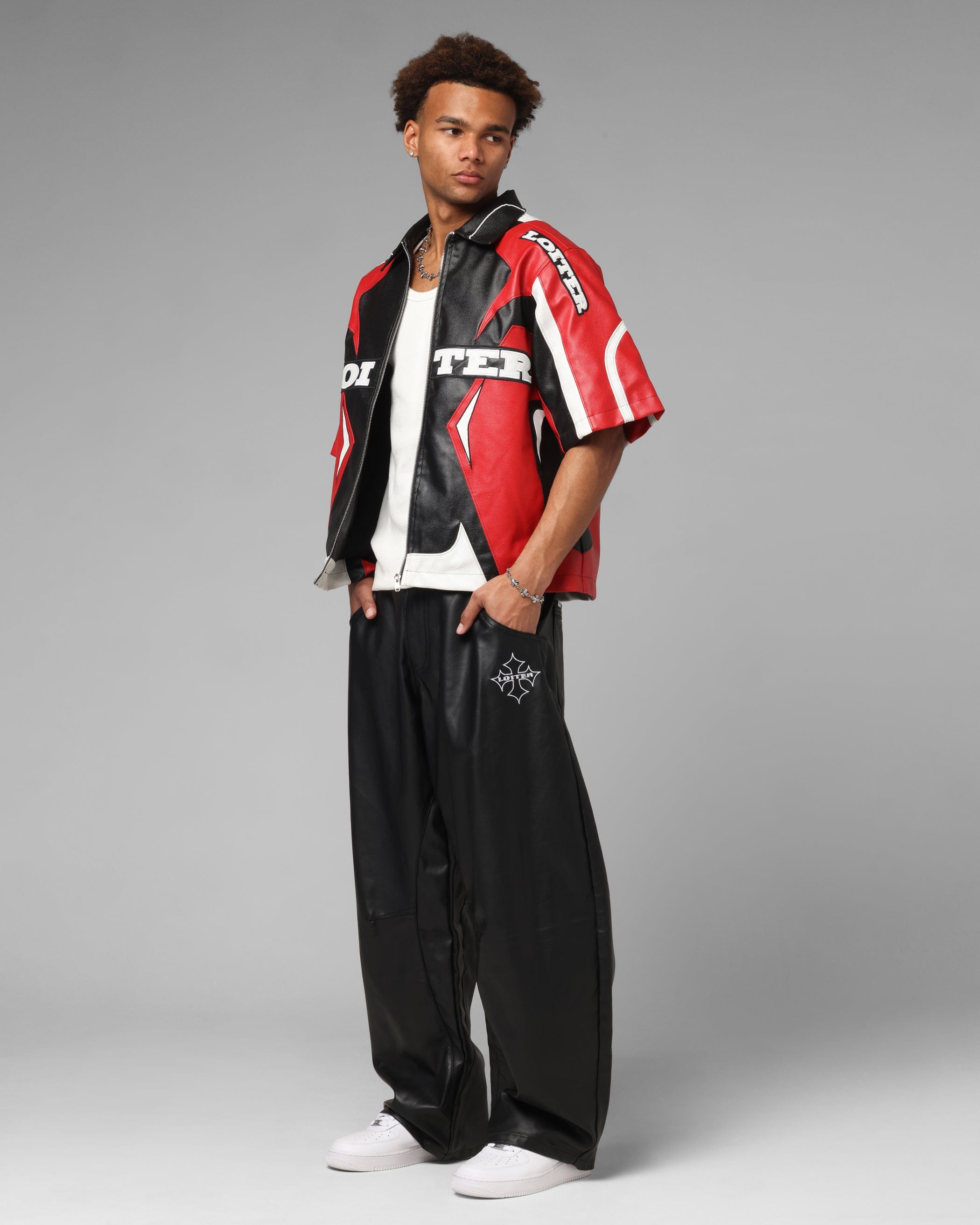 Loiter F - 16 Balloon Jeans Black Wax