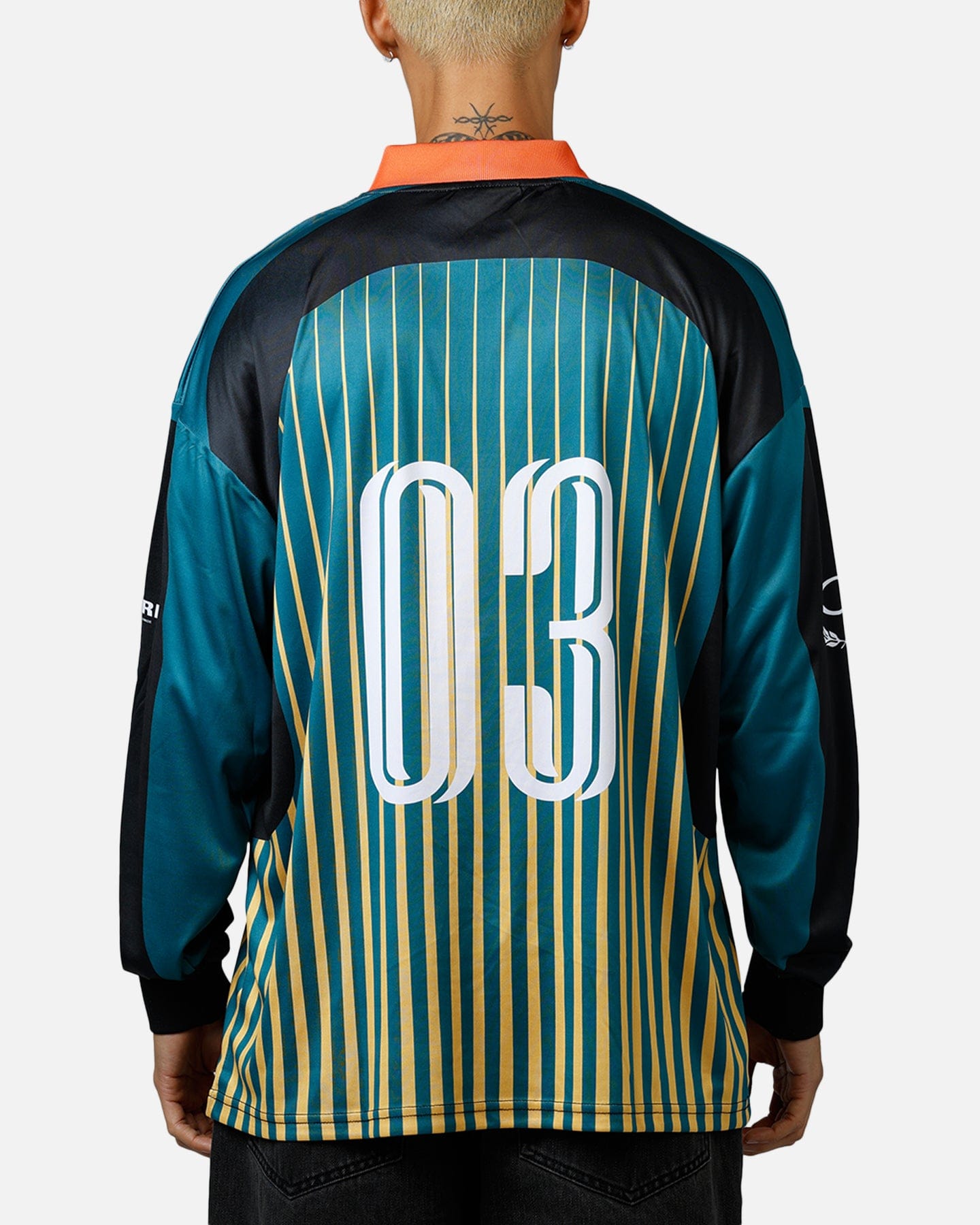 Carre All Star Football Long Sleeve T - Shirt Multi/Green
