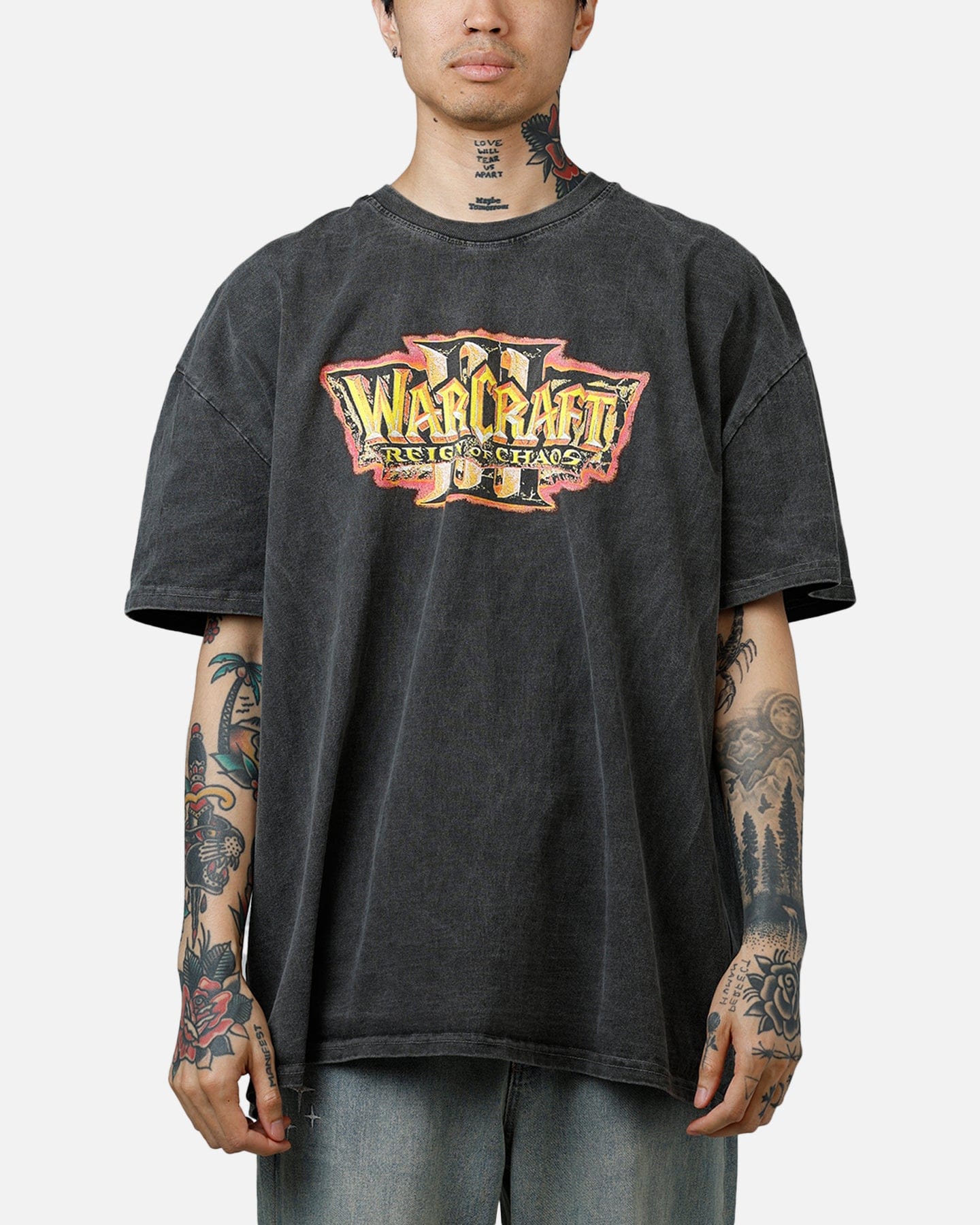 73studio x World of Warcraft: Reign Of Chaos T - Shirt Black Wash