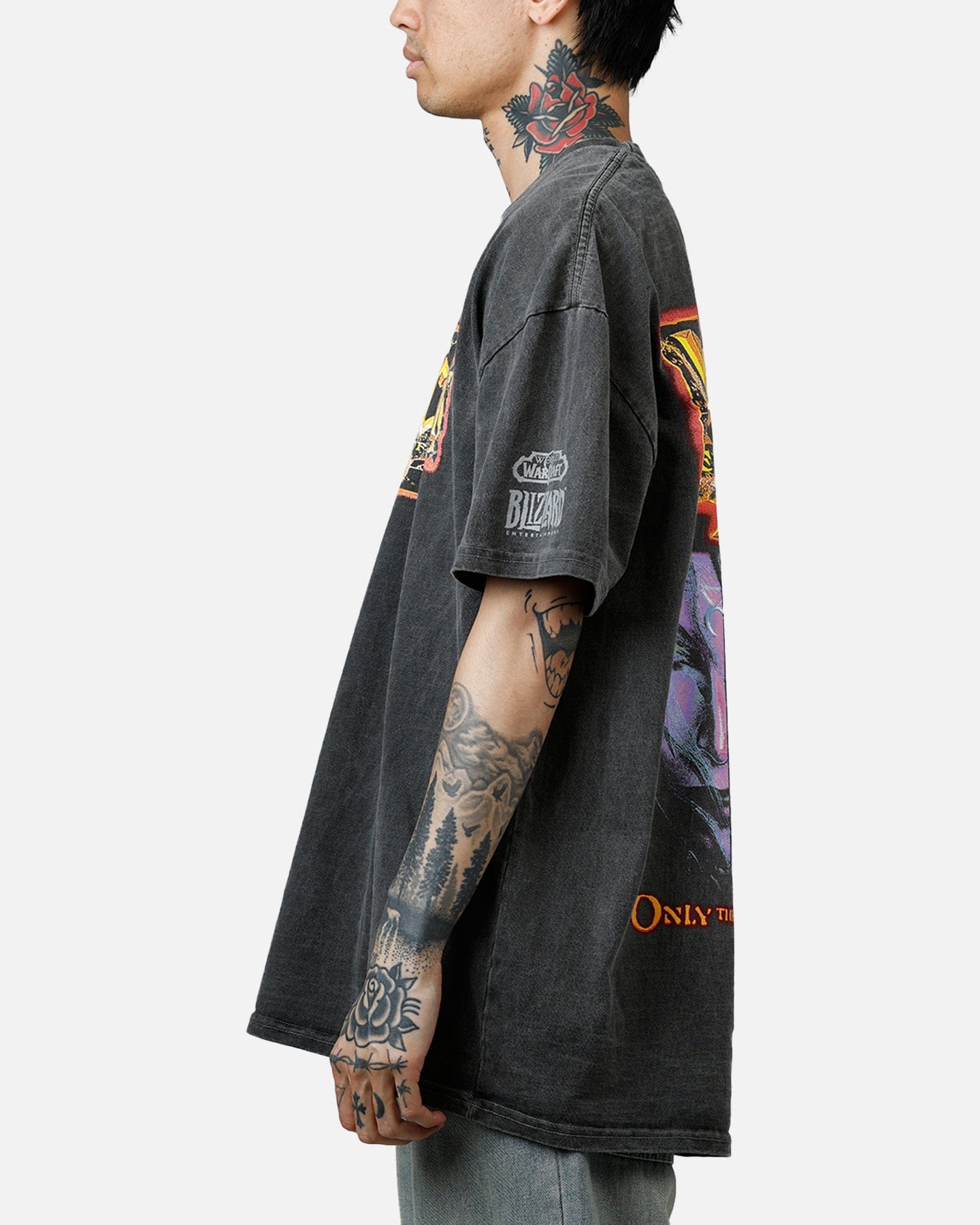 73studio x World of Warcraft: Reign Of Chaos T - Shirt Black Wash