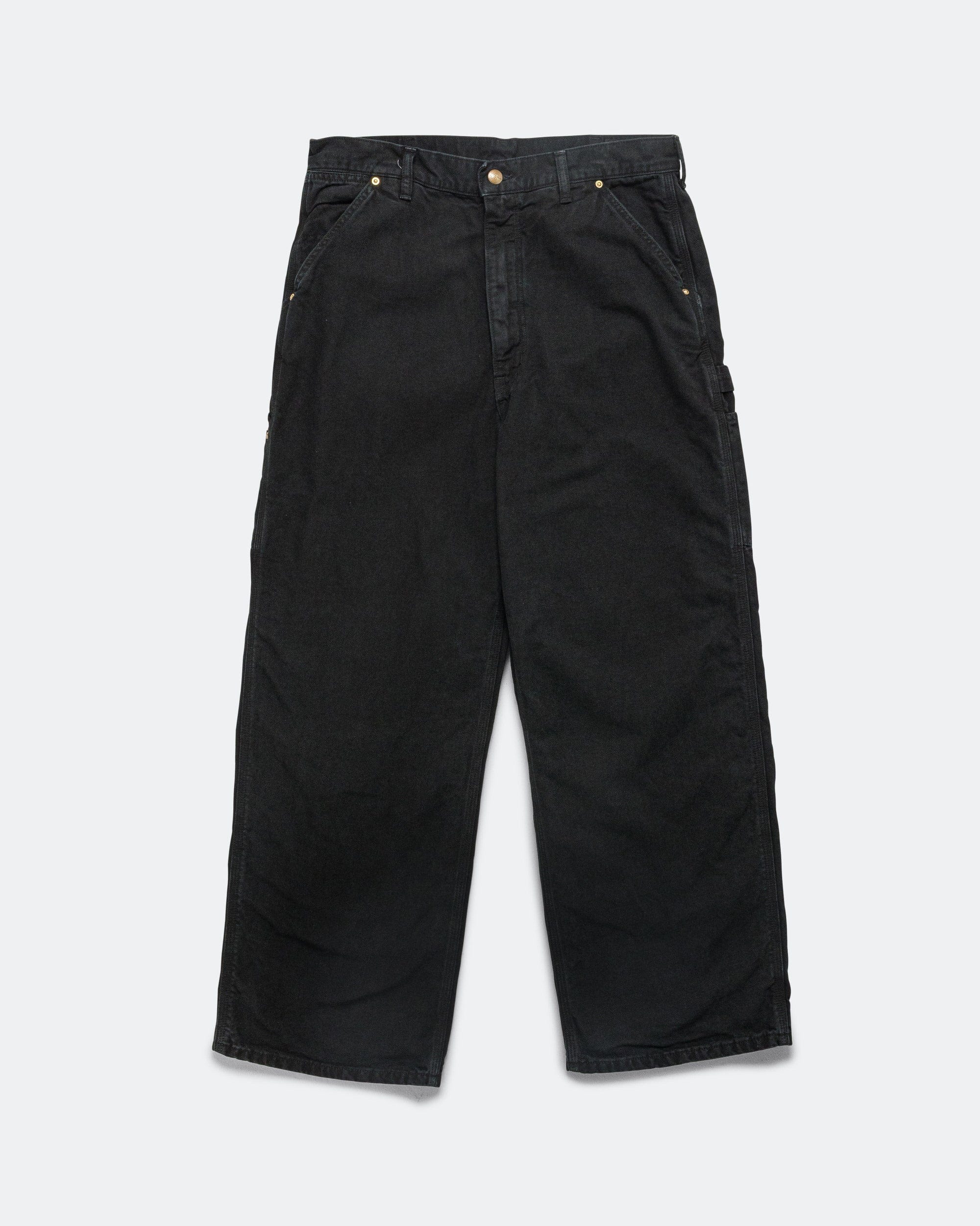 Orslow Dad's Fit Oxford Painter Pants - Black