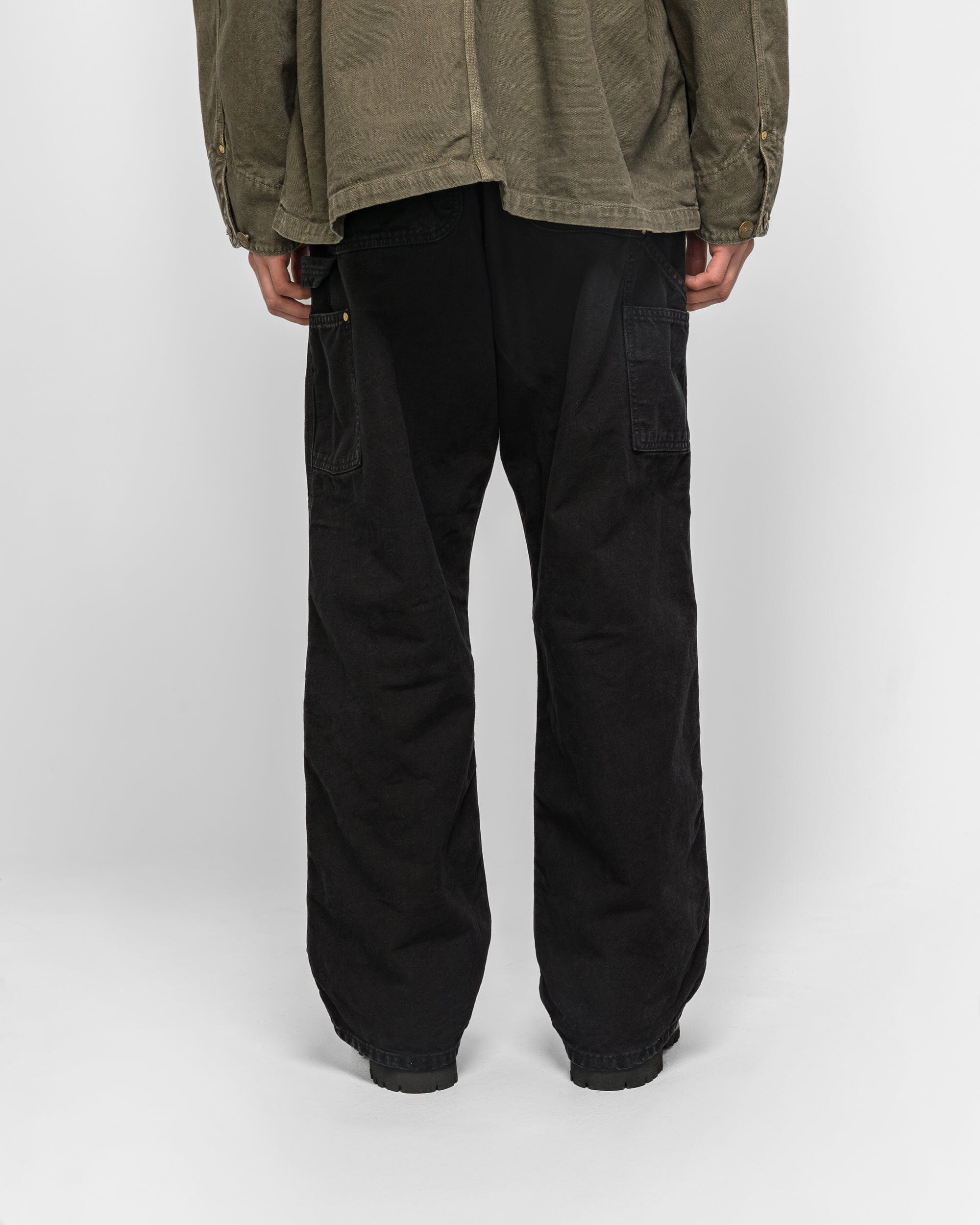 Orslow Dad's Fit Oxford Painter Pants - Black