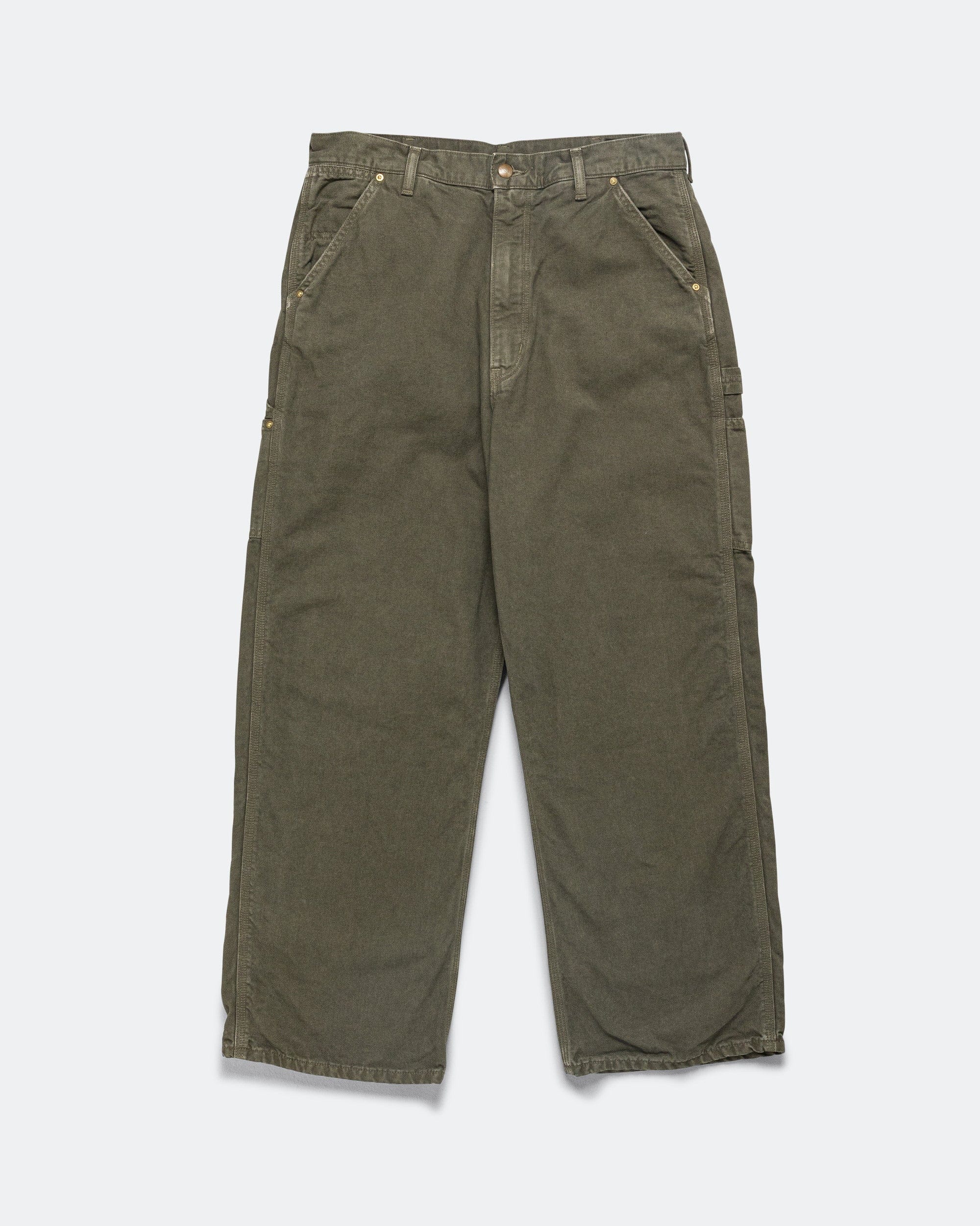 Orslow Dad's Fit Oxford Painter Pants - Army Green