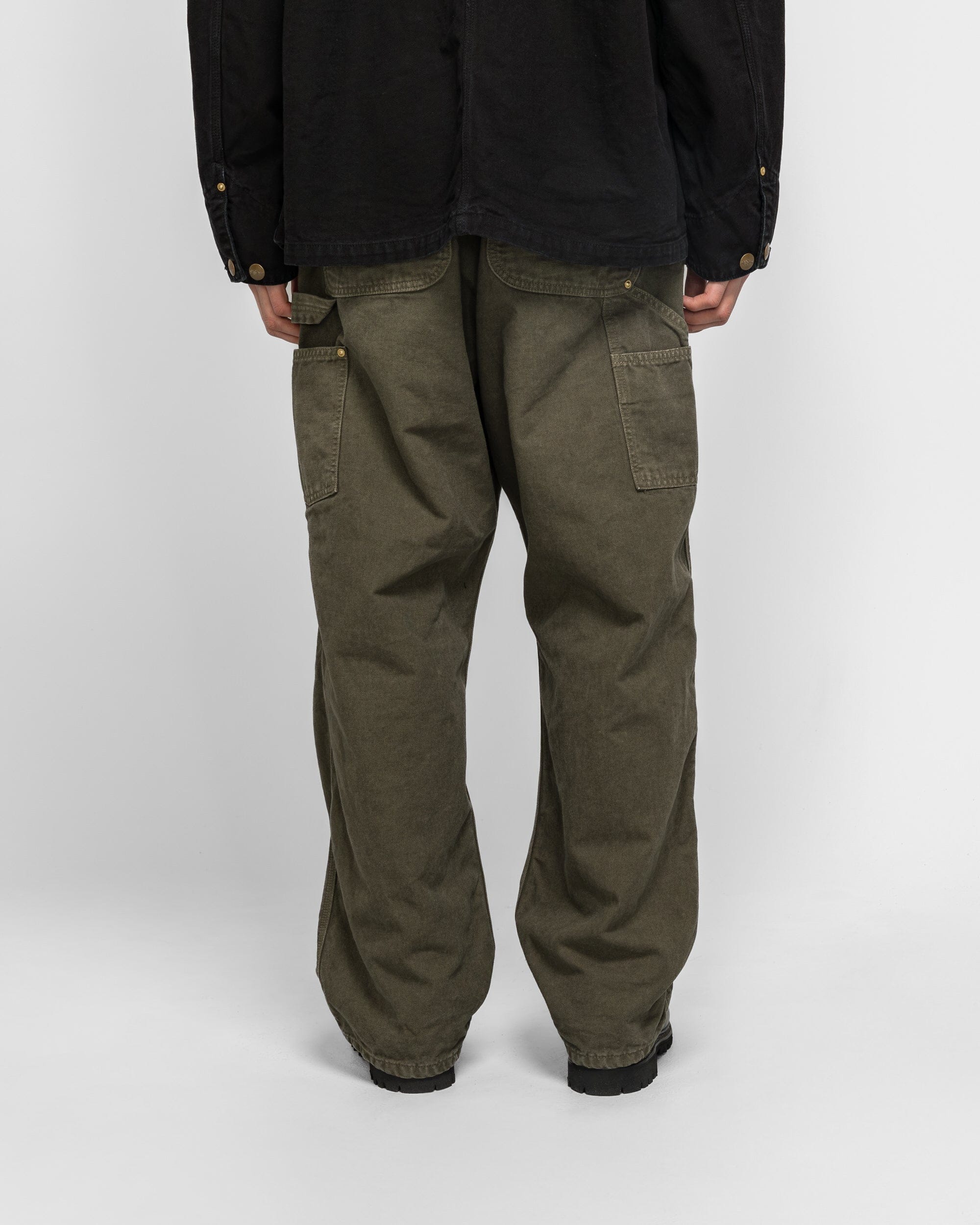 Orslow Dad's Fit Oxford Painter Pants - Army Green