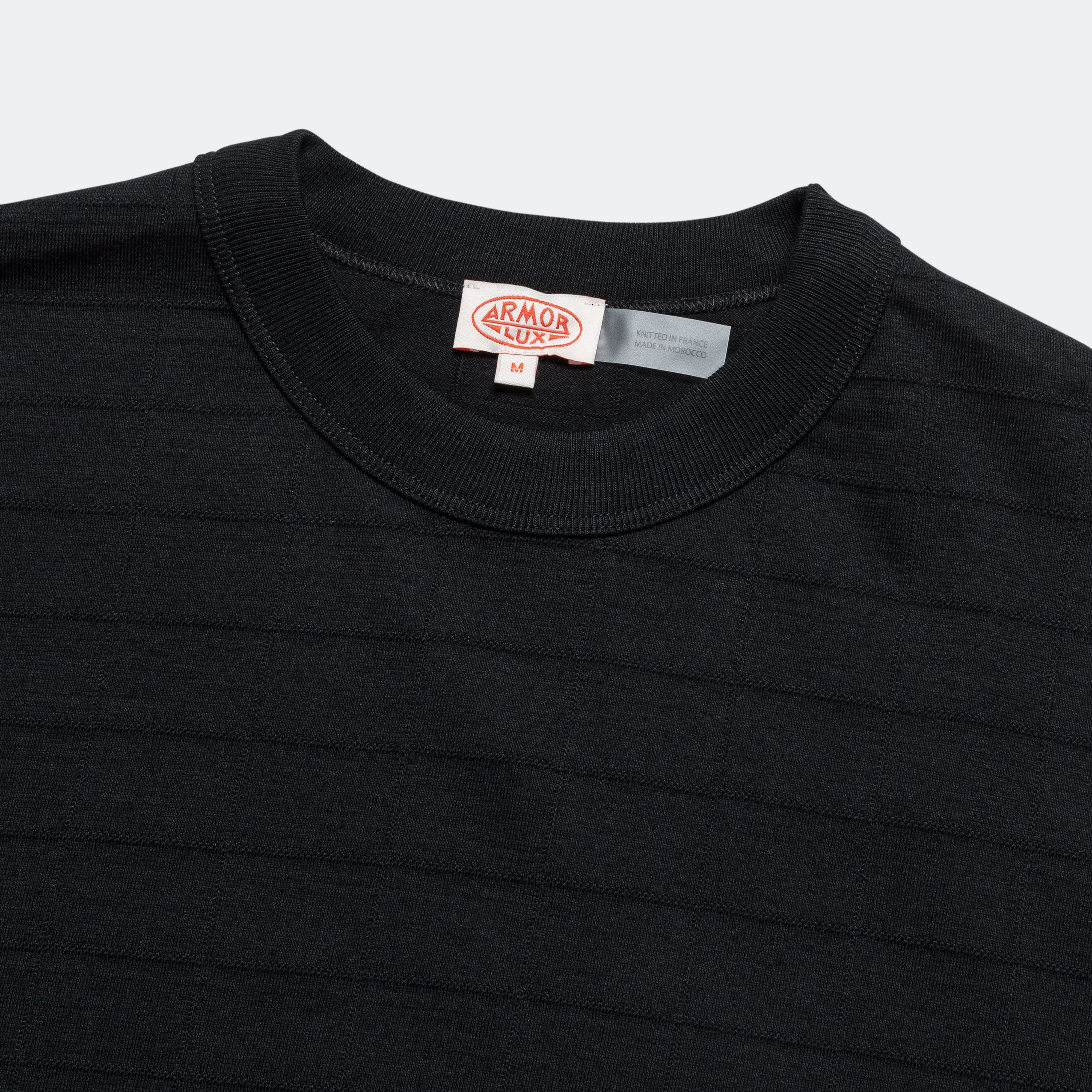 Armor Lux T - Shirt x UP THERE - Black/Fern Green