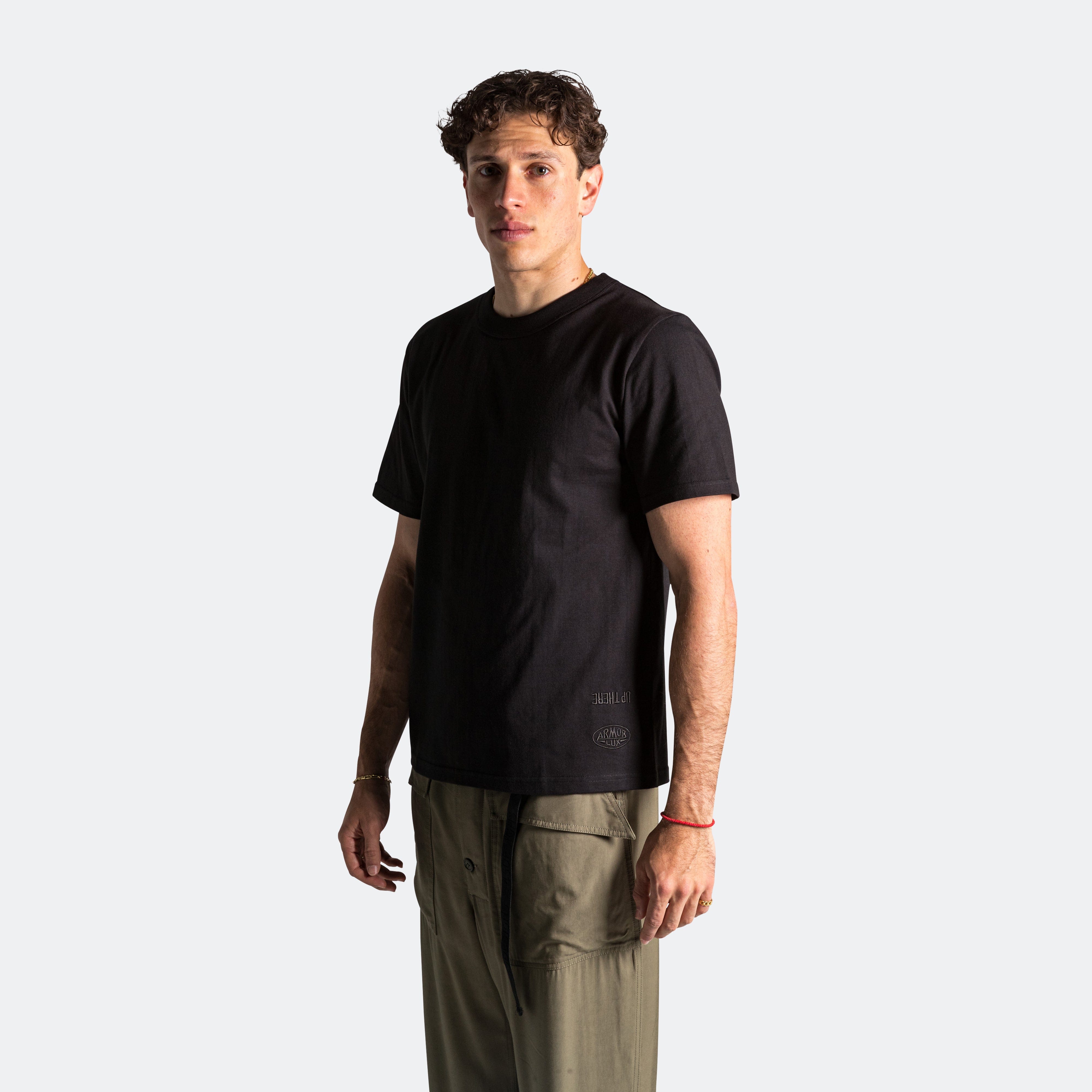 Armor Lux T - Shirt x UP THERE - Black