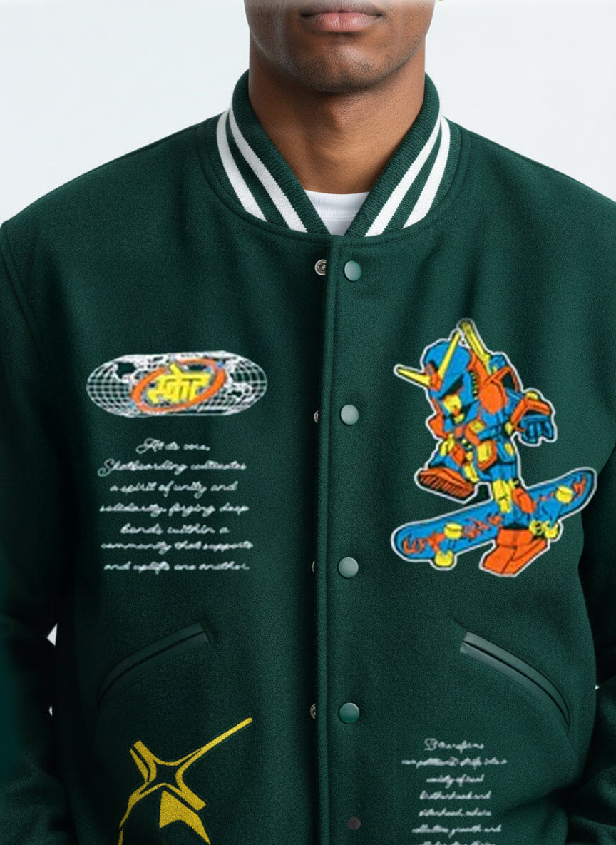 Hall of Fame Umsb Varsity Jacket // Hall of Fame
