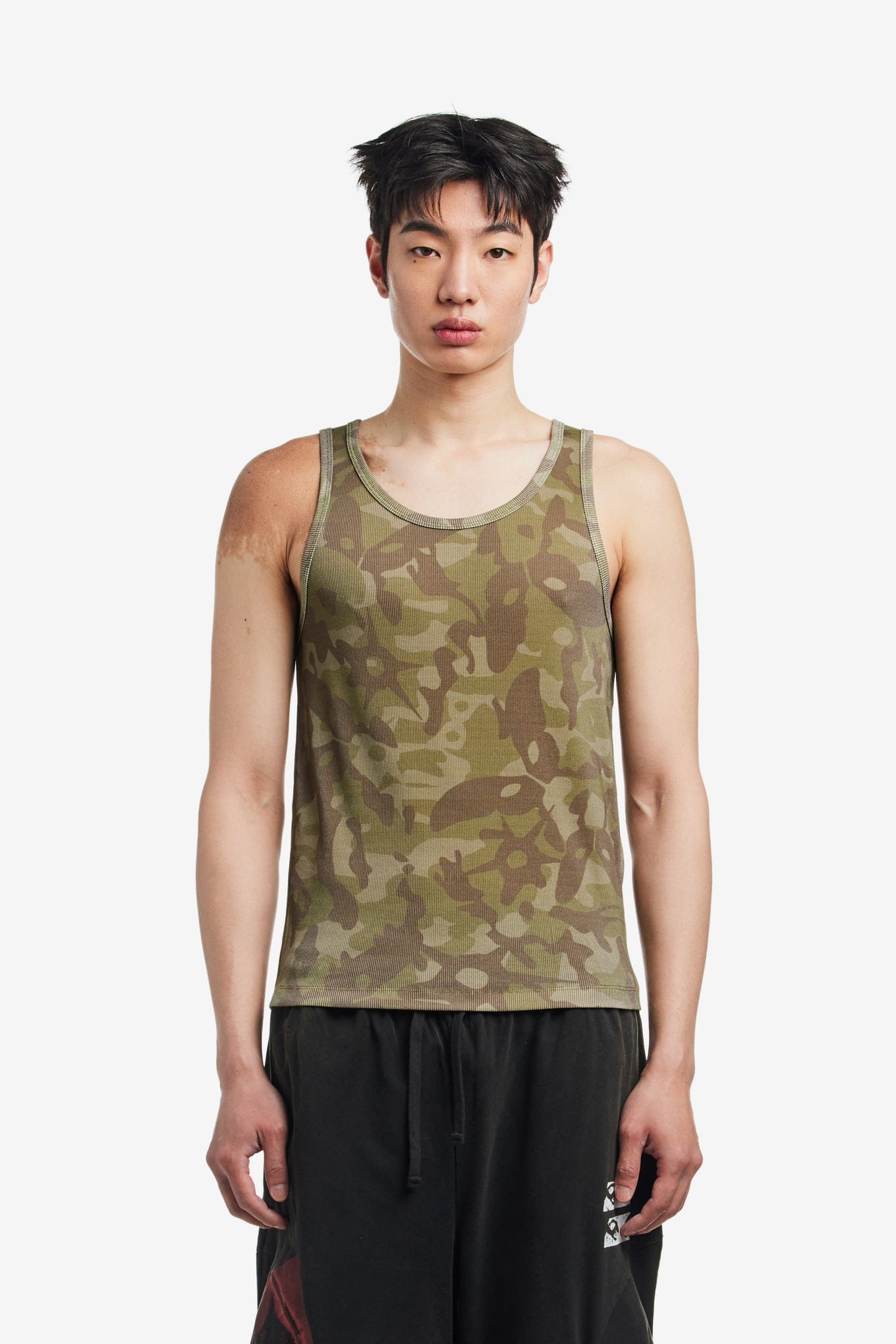 P.A.M. GARDEN VARIETY CAMO TANK TOP