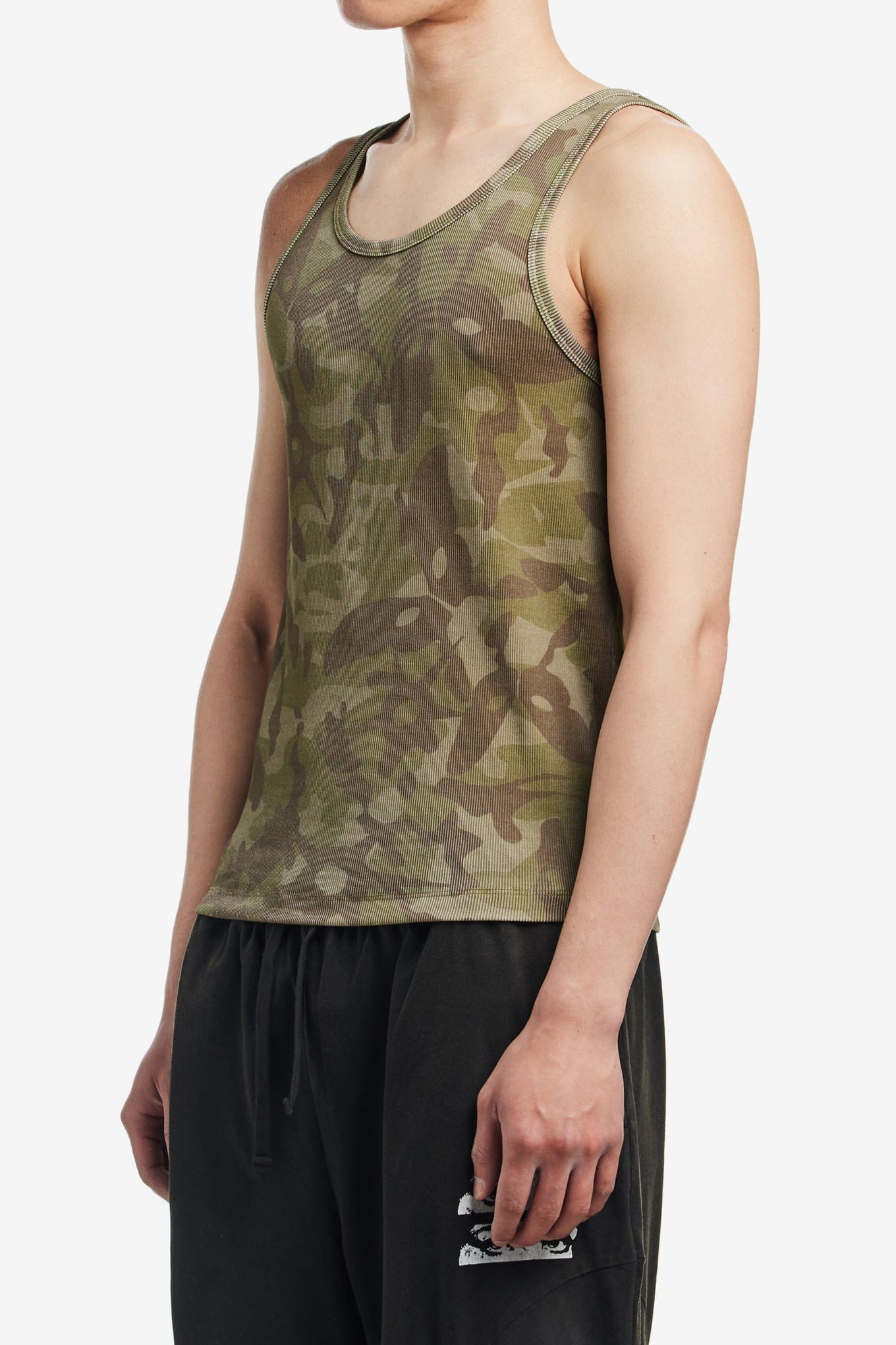 P.A.M. GARDEN VARIETY CAMO TANK TOP