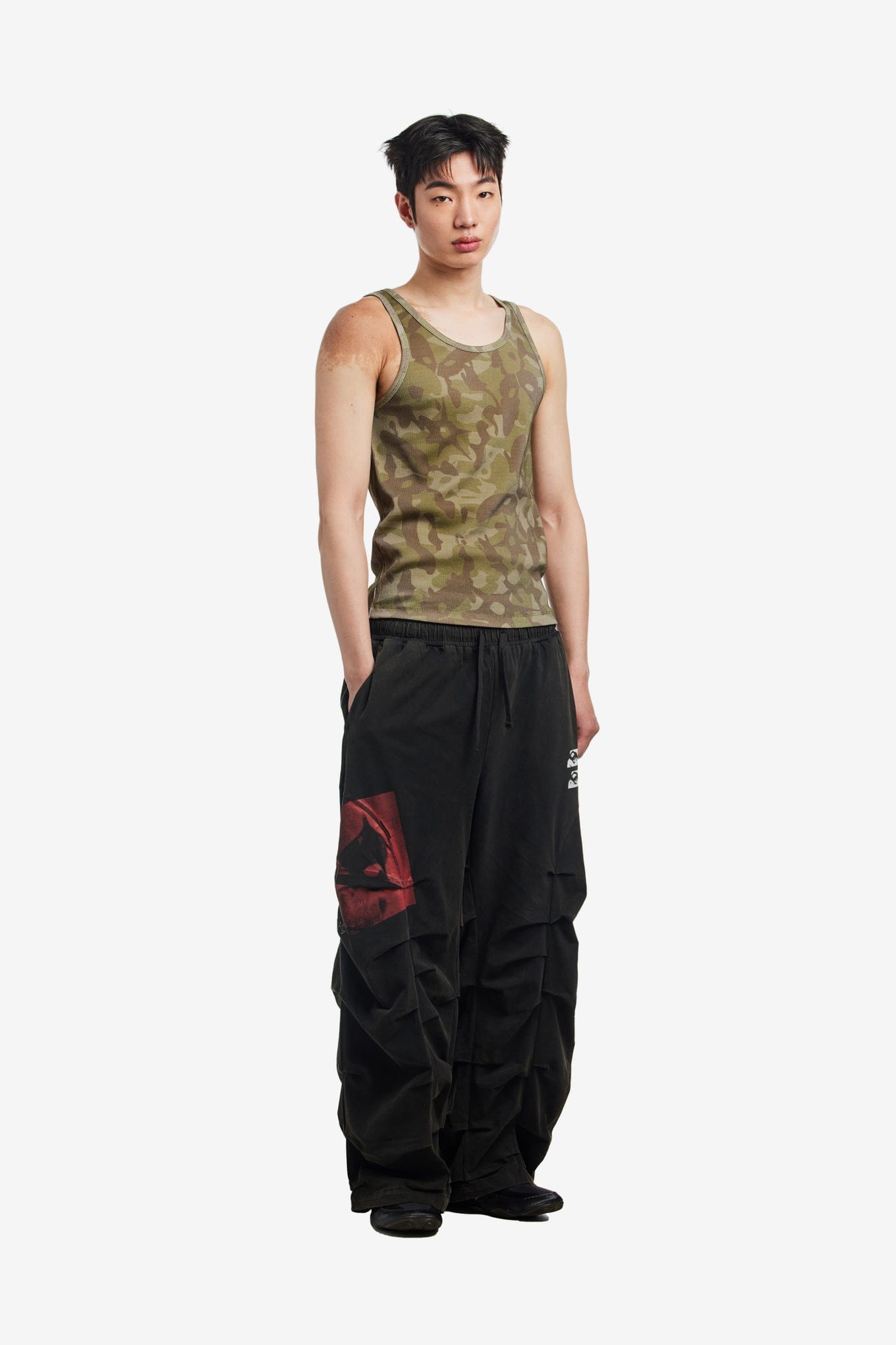 P.A.M. GARDEN VARIETY CAMO TANK TOP