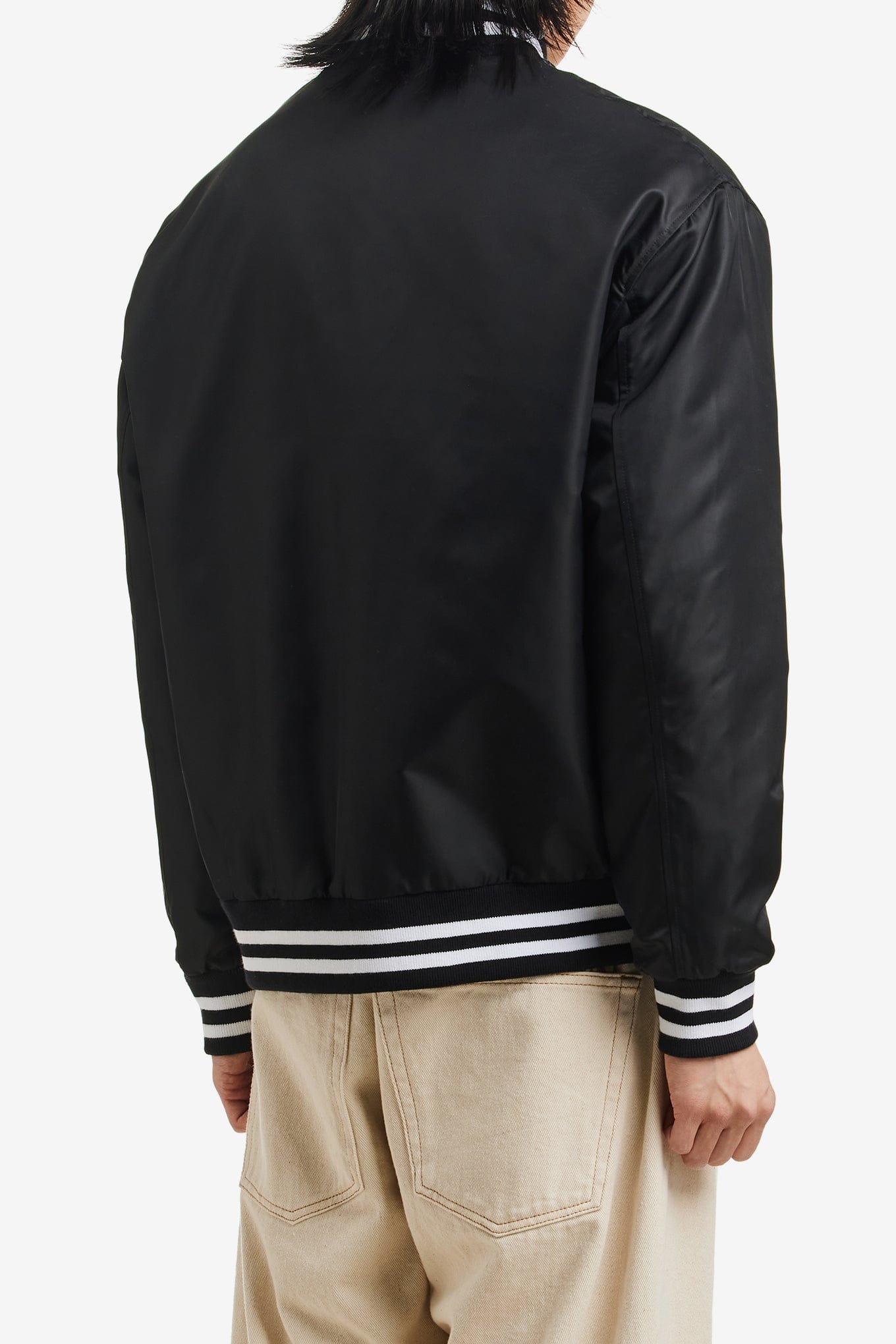 NO Problemo NYP NYLON VARSITY JACKET