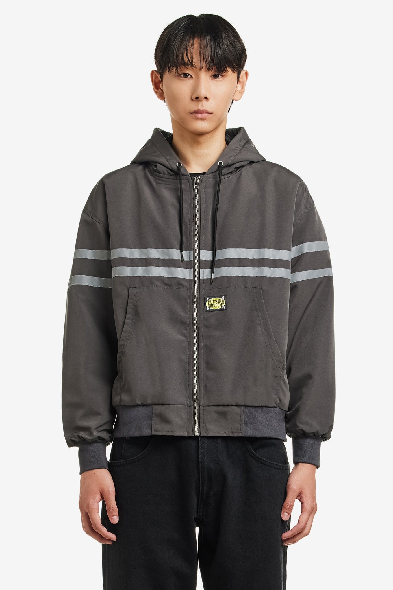 Fucking Awesome KO STRIPED HOODIE JACKET