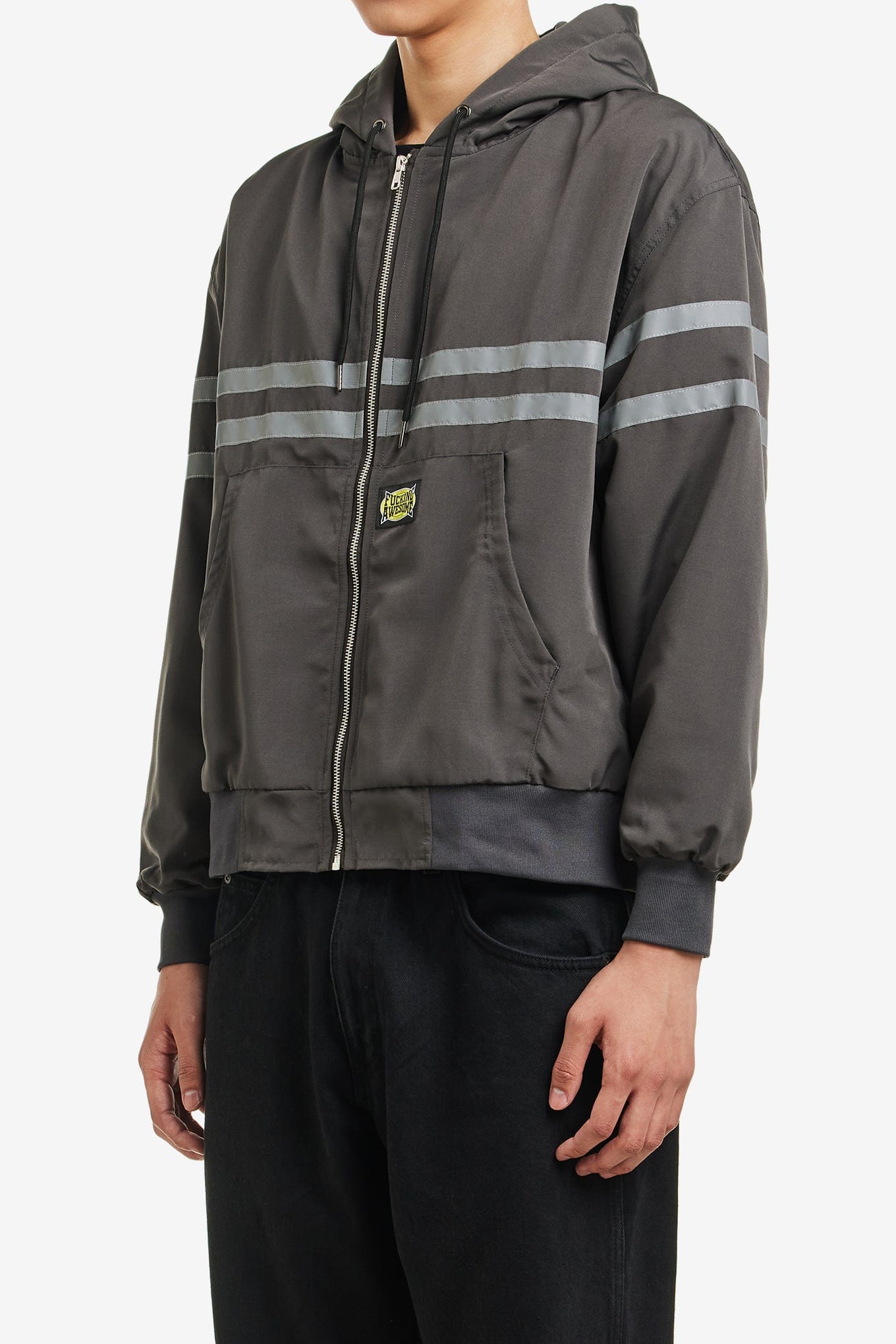 Fucking Awesome KO STRIPED HOODIE JACKET