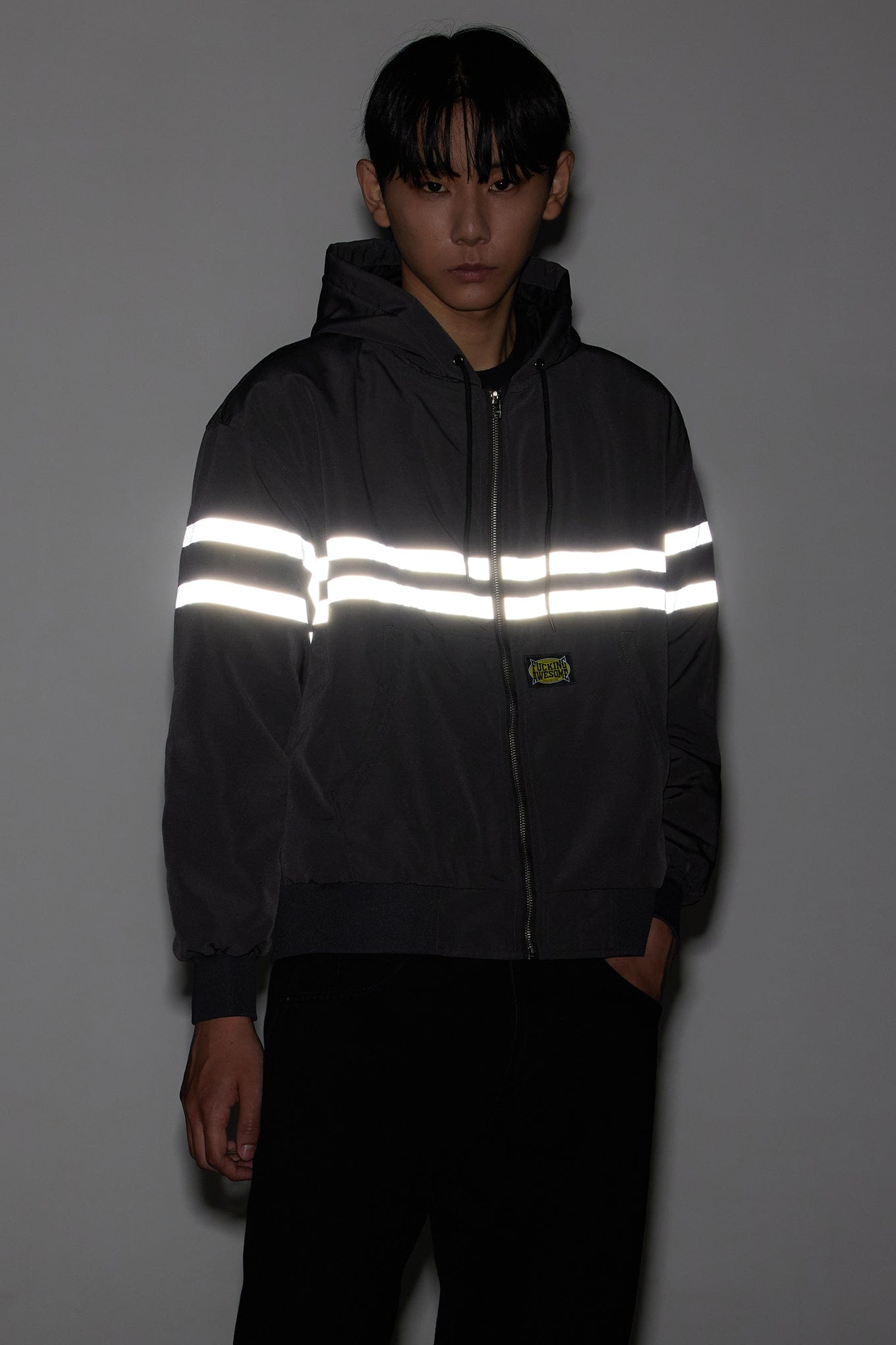 Fucking Awesome KO STRIPED HOODIE JACKET