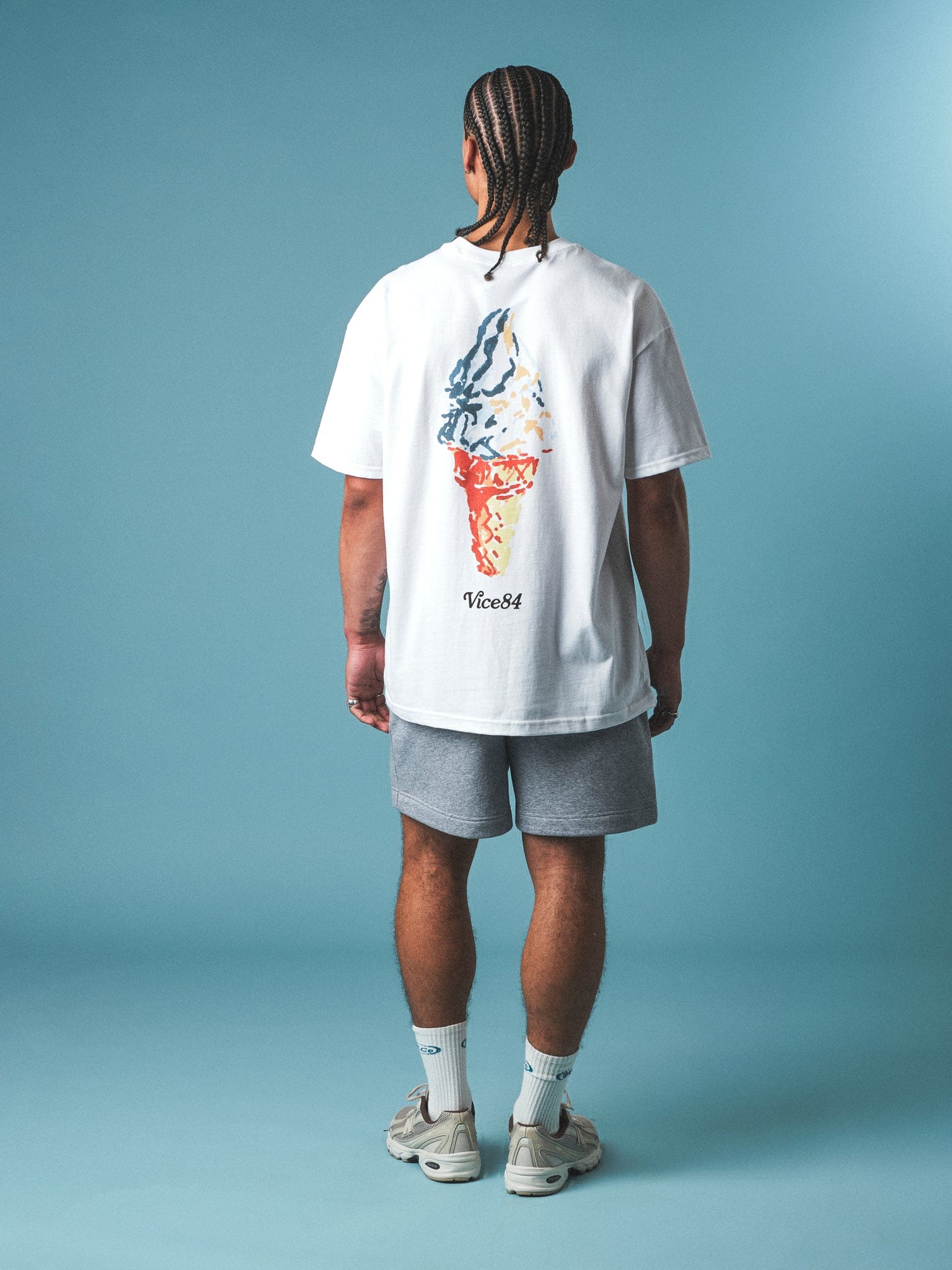 Vice 84 Ice Cream T-Shirt - White