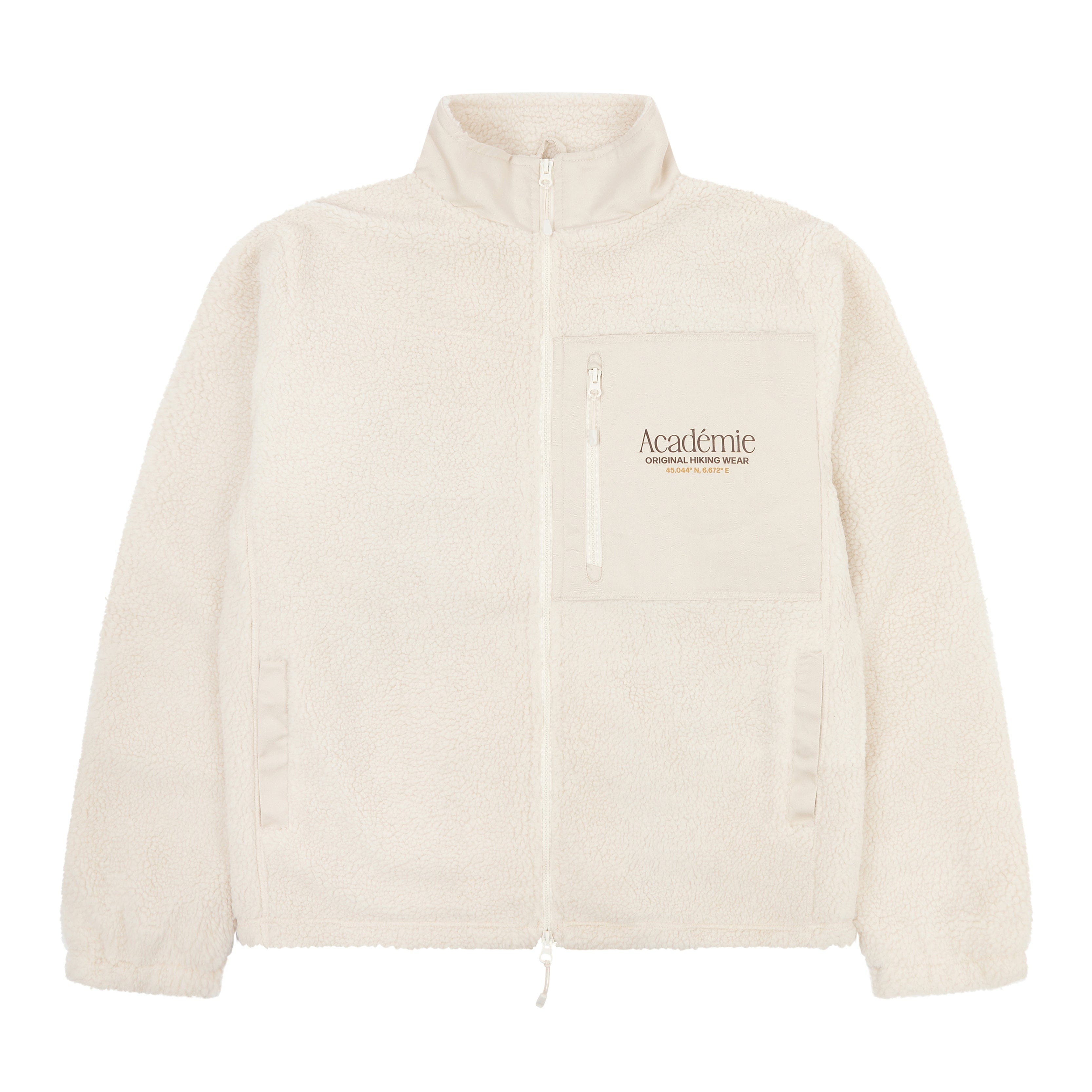 Vice 84 Co - Ordinates Sherpa Zip Fleece - Cream