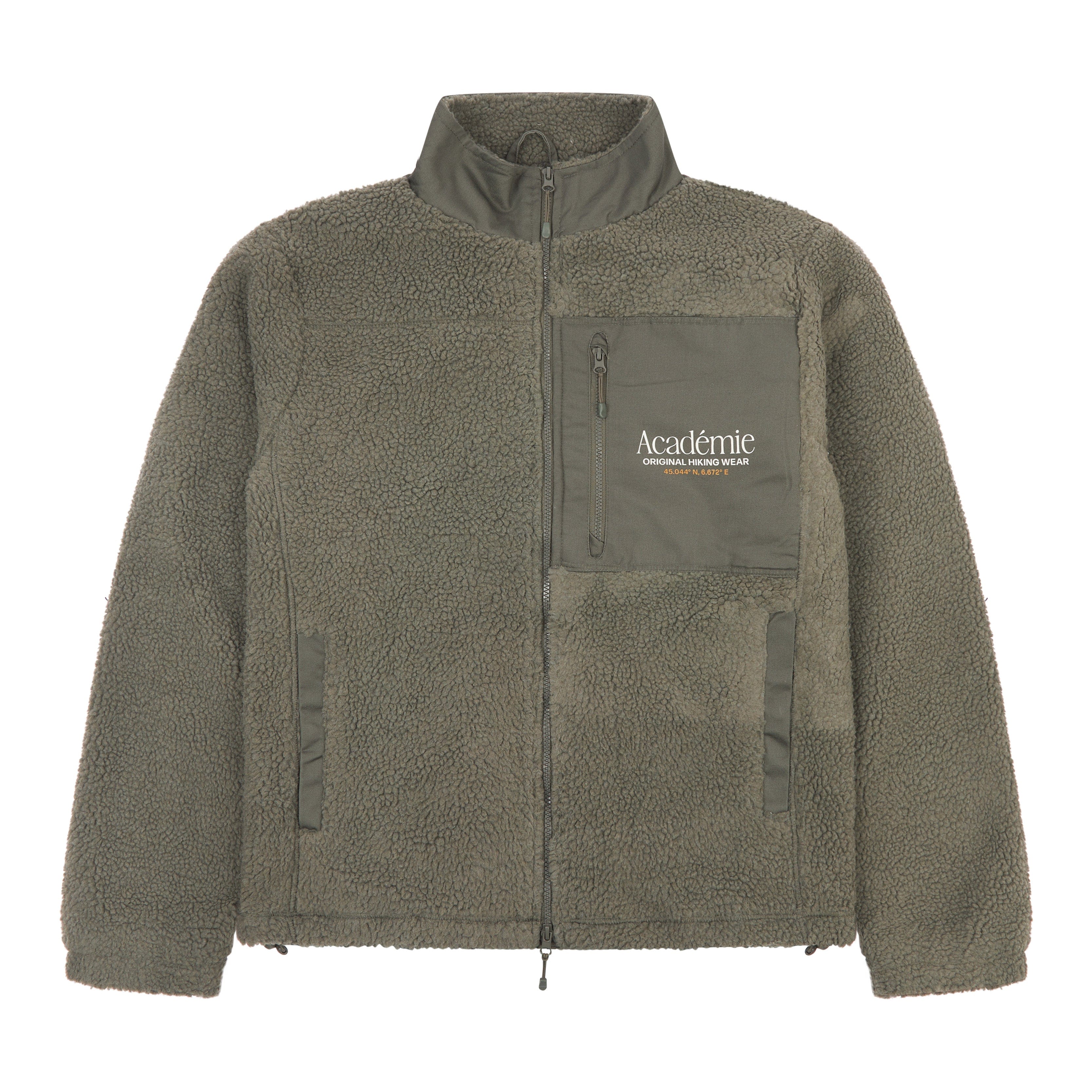 Vice 84 Co - Ordinates Sherpa Zip Fleece - Forest Green