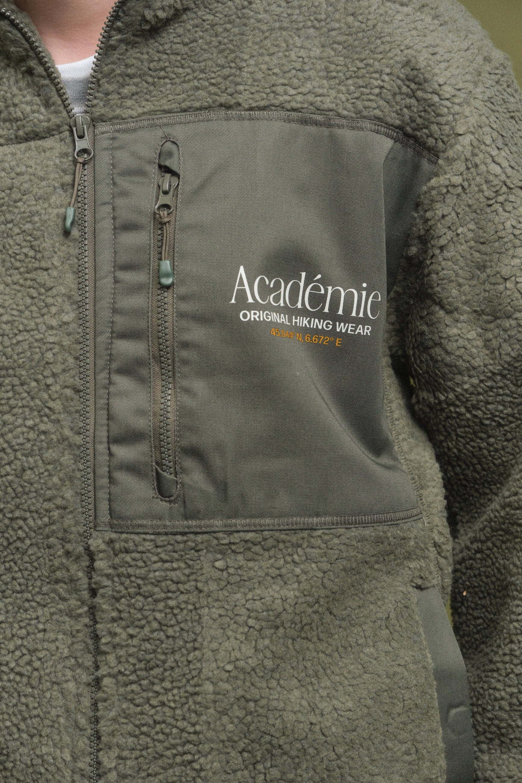 Vice 84 Co - Ordinates Sherpa Zip Fleece - Forest Green