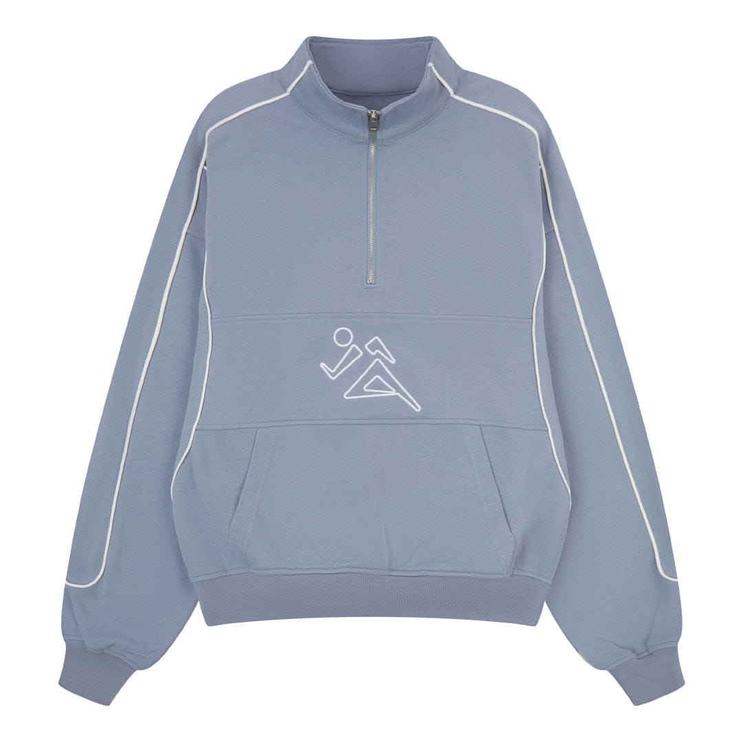 Vice 84 Stadium Heavyweight 1/4 Zip - Blue